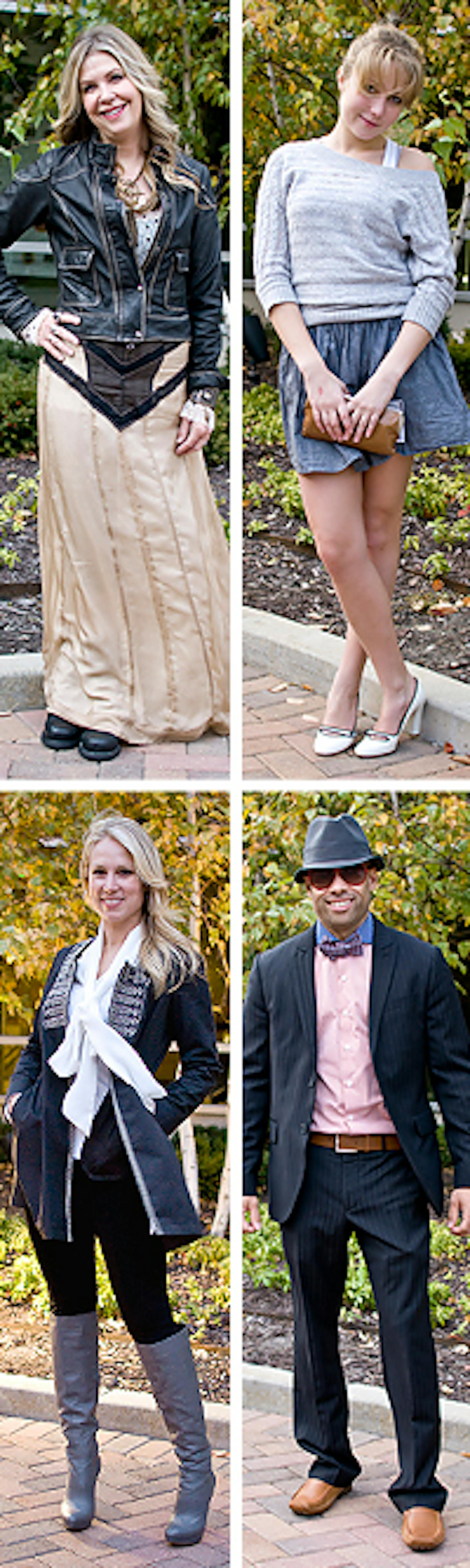 Clockwise from top - June Berkowitz, Anna Peshock, Alexis James, Brenda Maurseth