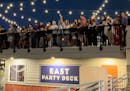 The East Party Deck at the Minnesota State Fair grandstand.