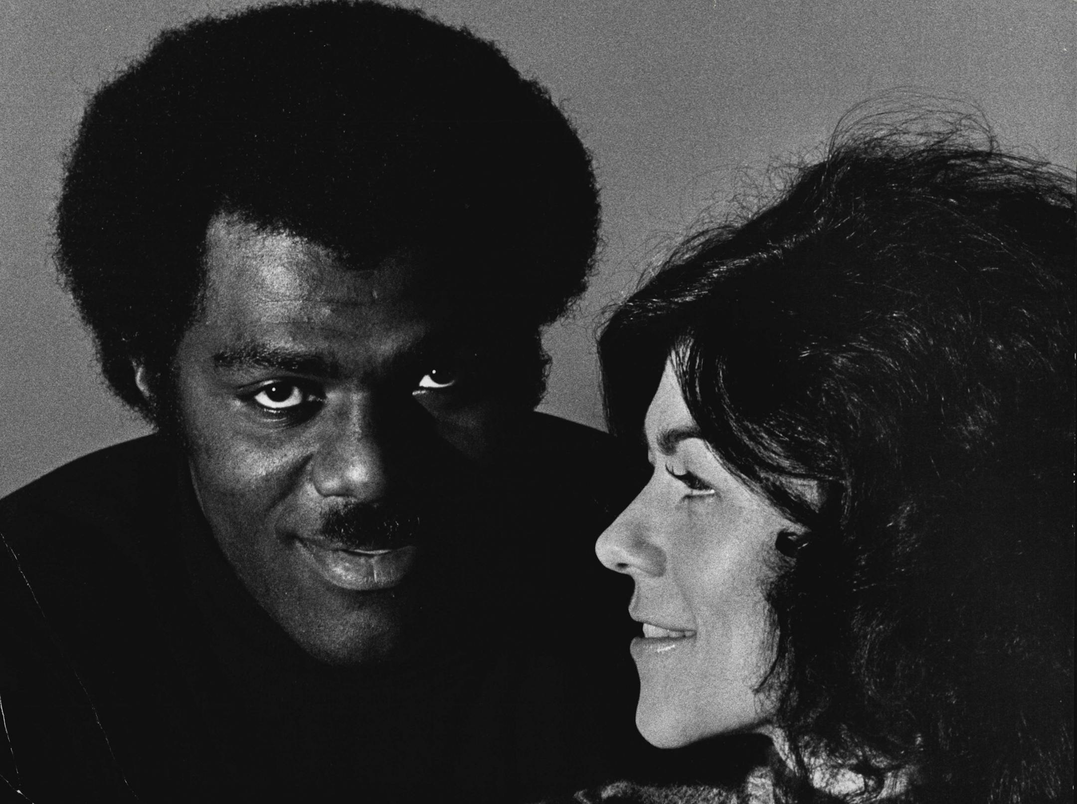 Photo ran: November 18, 1973 Minneapolis Tribune Caption: Alan Page and his wife, Diane, await the Vikings Monday night TV debut this season. Staff photo by Bill Davis Photo taken: November 16, 1973 Minnesota Vikings, Supreme Court justice, judge