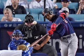 Byron Buxton homered for the Twins against the Dodgers on Tuesday night, but will not be in the starting lineup tonight.