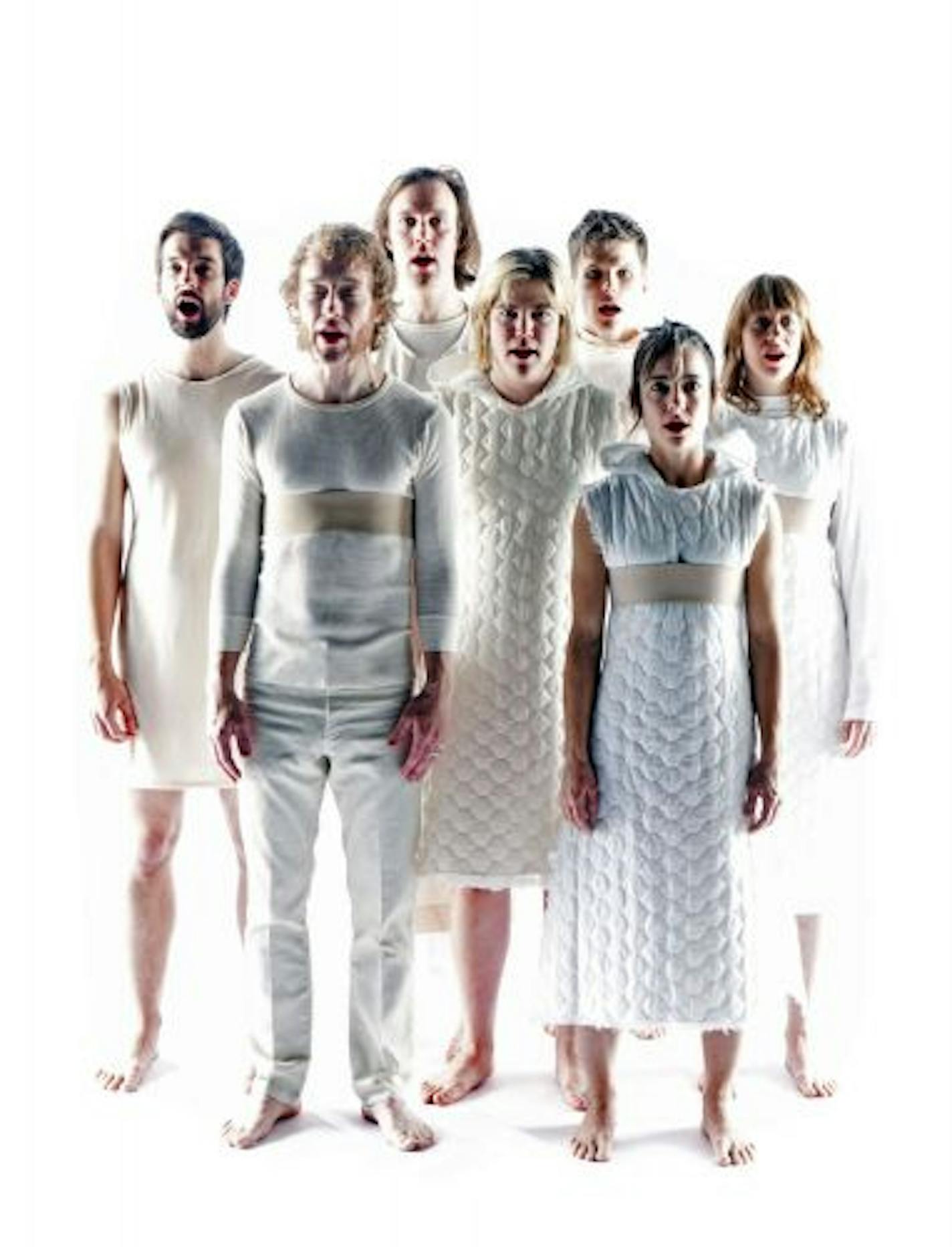 The seven dancers in "Heaven" will interact onstage with Low.