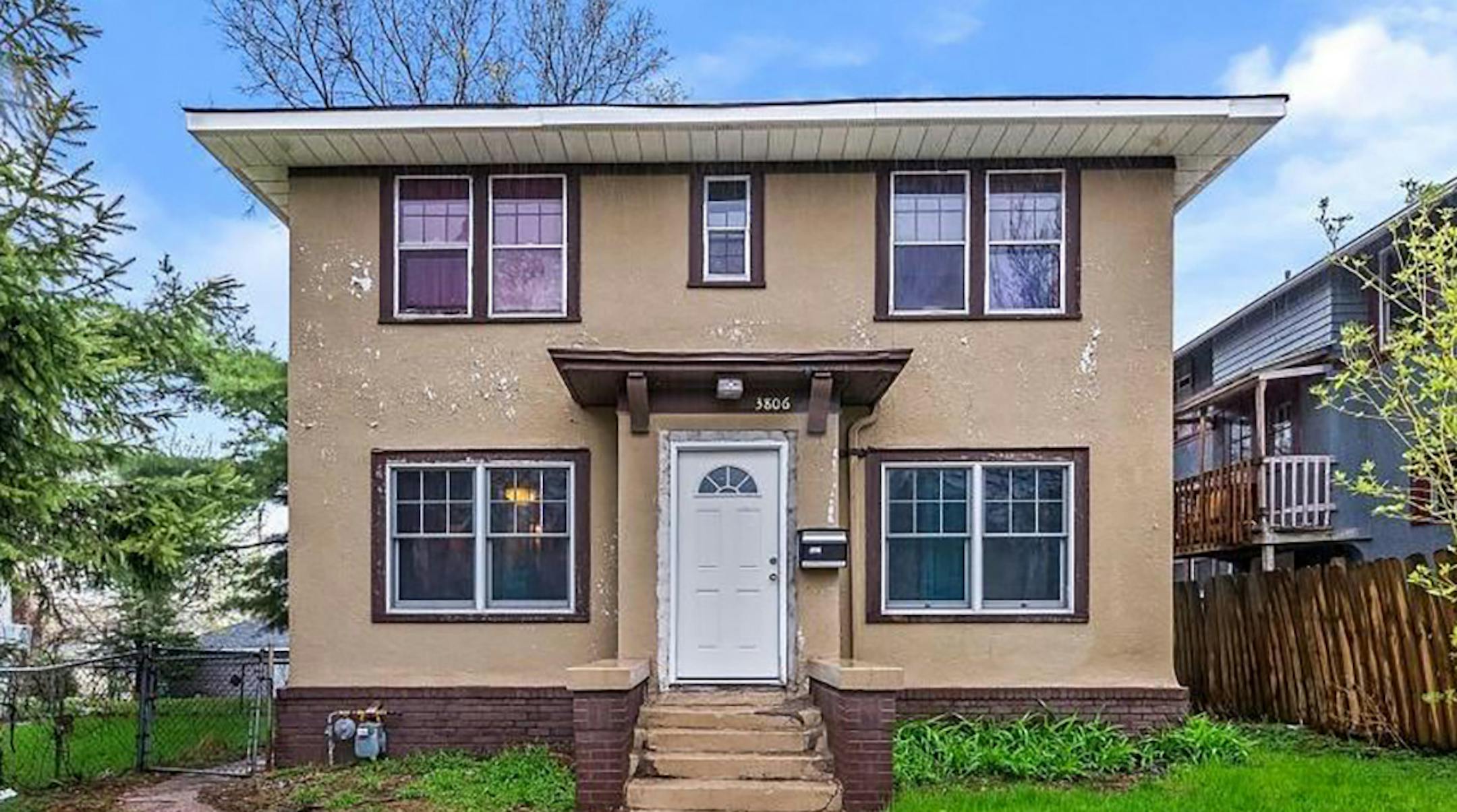 Minneapolis
Built in 1922, this three-bedroom, two-bath house located in the Webber-Camden neighborhood has 2,012 square feet and features three bedrooms on one level, fireplace, formal dining room, hardwood floors, finished basement, porch and two-car detached garage. Listed by Sheree Steele, Keller Williams Classic Realty Northwest, 763-438-1340.