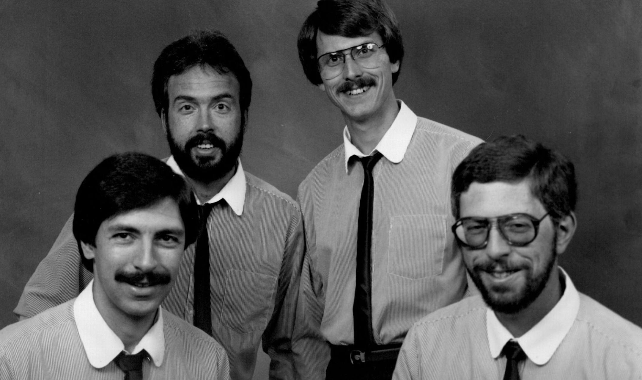 February 19, 1988 The Castaways from left : Bob Donna, Rick Snider, Ralph Hintz and Jim Donna.