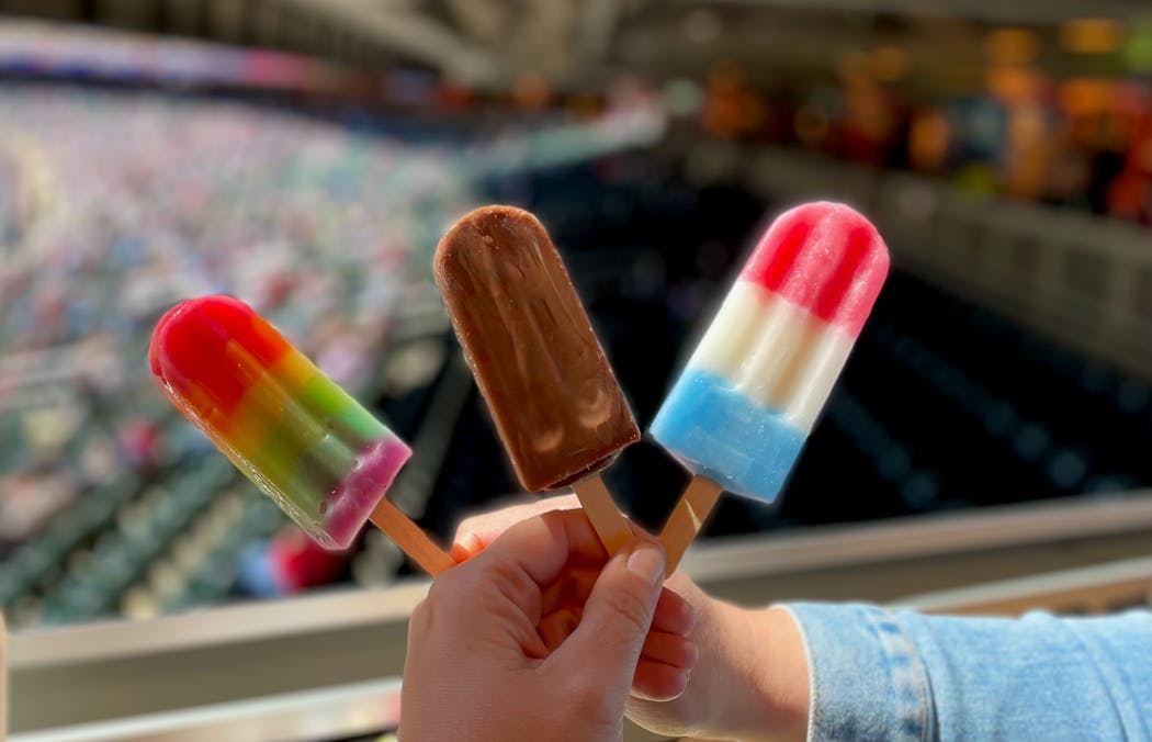 Individual Jonny Pops, available at the market, are made with real sugar and there’s a nondairy fudge-pop.