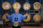 President Joe Biden visited the Earth Rider Brewery in Superior, Wisc. For the second time in a month, President Biden is traveling to Wisconsin for t