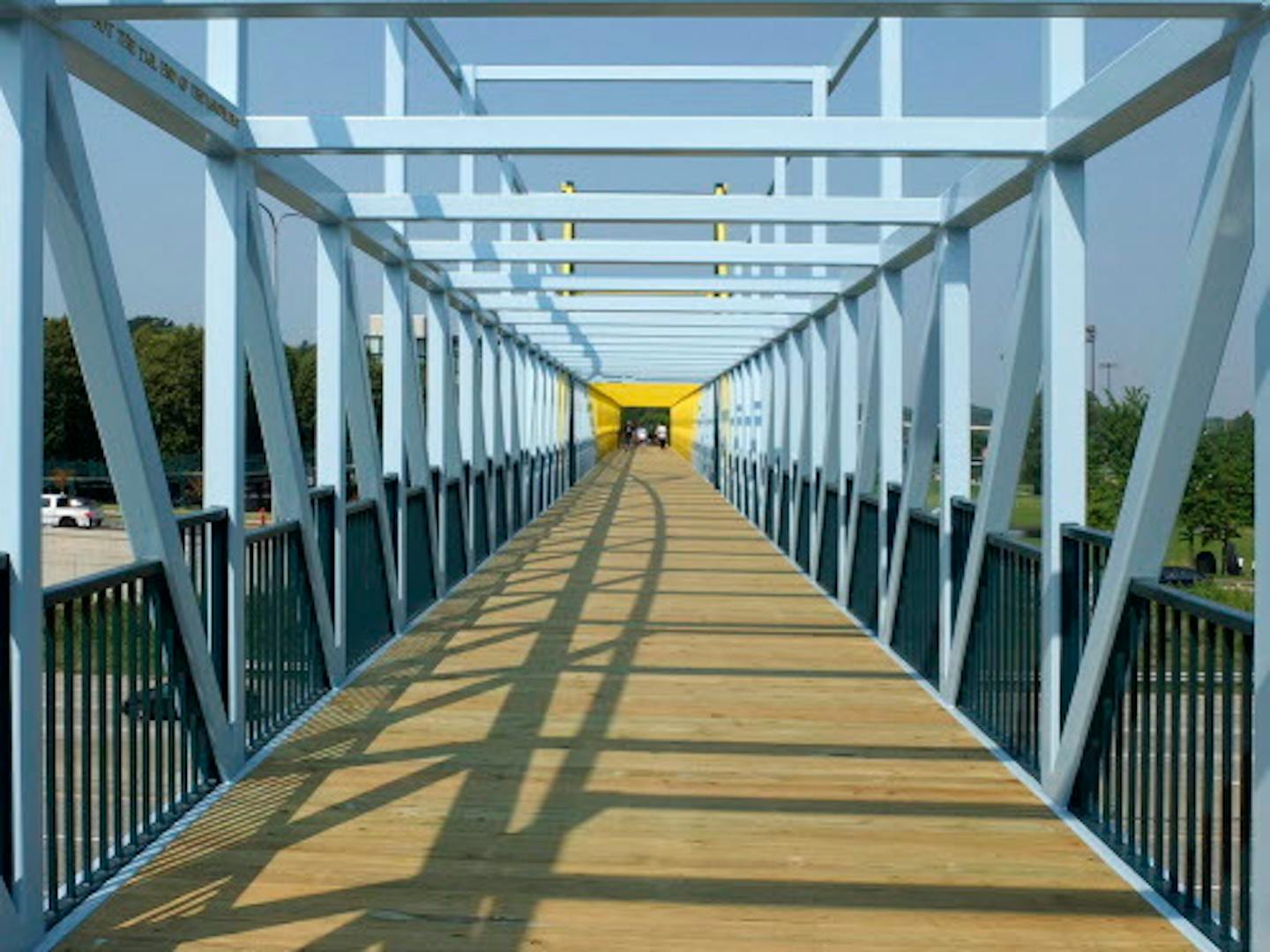 The Irene Hixon Whitney Bridge in Minneapolis.