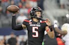 Patrick Mahomes has averaged 421 passing yards per game in his past five starts at quarterback for high-flying Texas Tech.