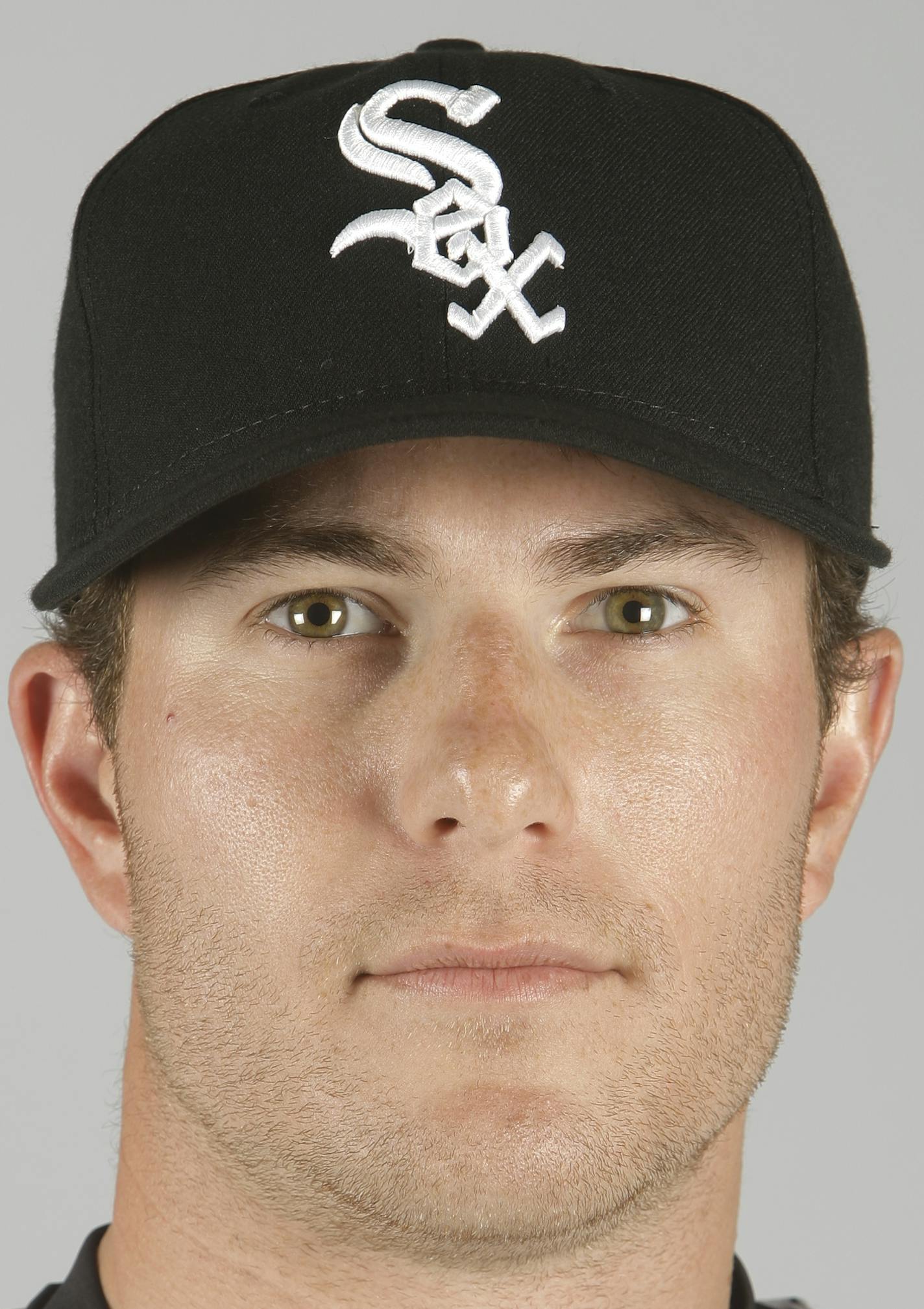 Chicago White Sox's Lance Broadway is seen during the team's picture day at spring training baseball Friday, Feb. 20, 2009, in Phoenix. (AP Photo/Morry Gash) ORG XMIT: AZMG1