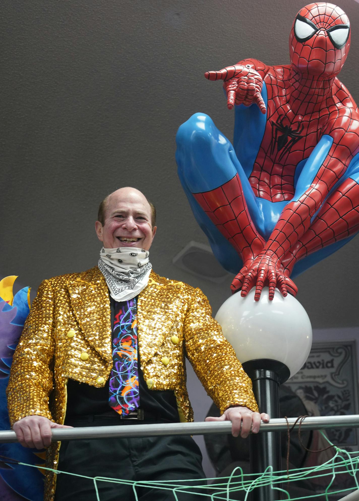 Jim Berg, owner of Twin Cities Magic & Costume. For the last two months, Jim Berg has been able to pay the rent on his nearly 11,000-square-foot costume store in West St. Paul despite being forced to close the shop due to the coronavirus pandemic. Time will tell if Berg can make the rent for May, however, he said he isn&#xd5;t worried because his landlord said he would be flexible if Berg couldn&#xd5;t pay. ) brian.peterson@startribune.com
West St. Paul, MN Tuesday, May 5, 2020