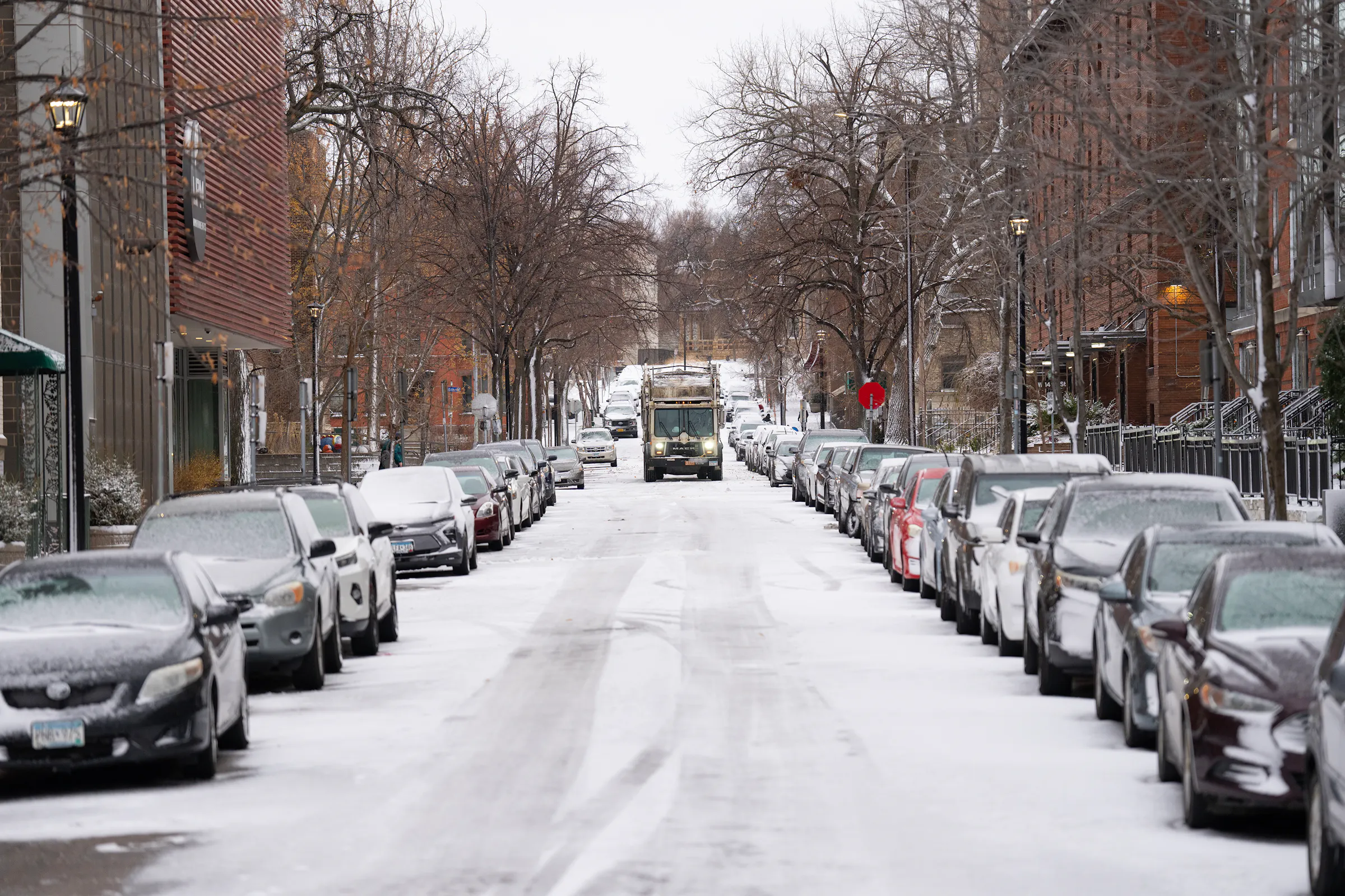 After a balmy few days, cold and snow return to MN