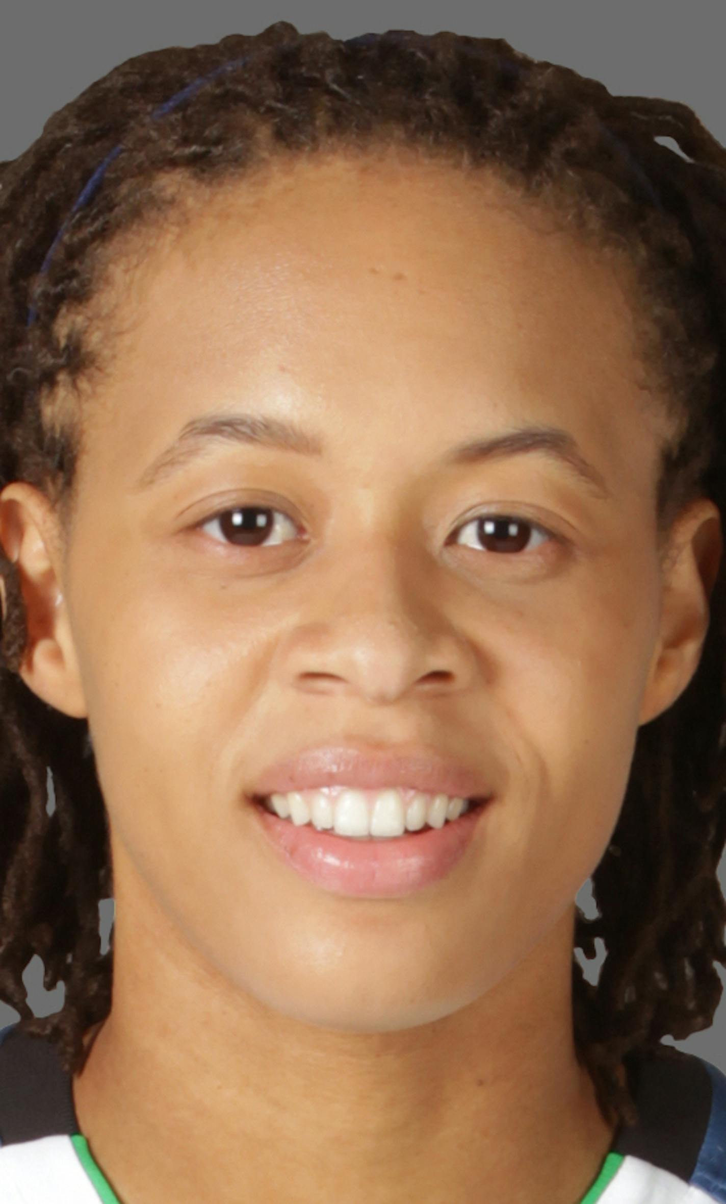 MINNEAPOLIS, MN - MAY 07: Seimone Augustus #33 of the Minnesota Lynx poses for a portrait during 2012 Media Day on May 7, 2012 at the Minnesota Timberwolves and Lynx LifeTime Fitness Training Center at Target Center in Minneapolis, Minnesota. NOTE TO USER: User expressly acknowledges and agrees that, by downloading and or using this Photograph, user is consenting to the terms and conditions of the Getty Images License Agreement. Mandatory Copyright Notice: Copyright 2012 NBAE (Photo by David She