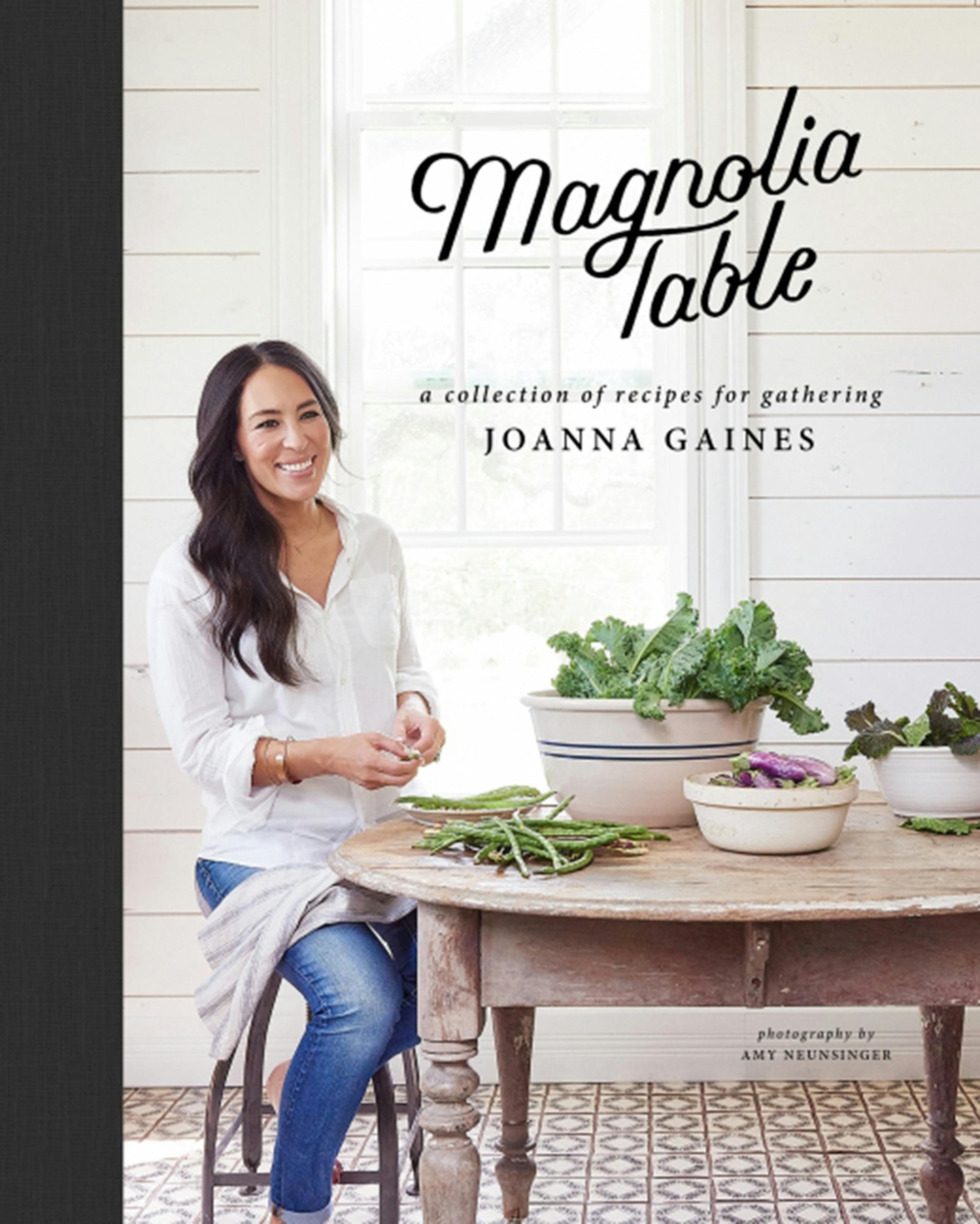 Joanna Gaines' first cookbook "Magnolia Table: A Collection of Recipes for Gathering" (William Morrow Cookbooks $29.99), is available now. (HarperCollins Publishers) ORG XMIT: 1229458