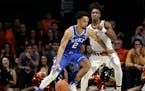 Gary Trent Jr. set a Duke freshman record with 97 three-pointers this season. He averaged 14.5 points per game.
