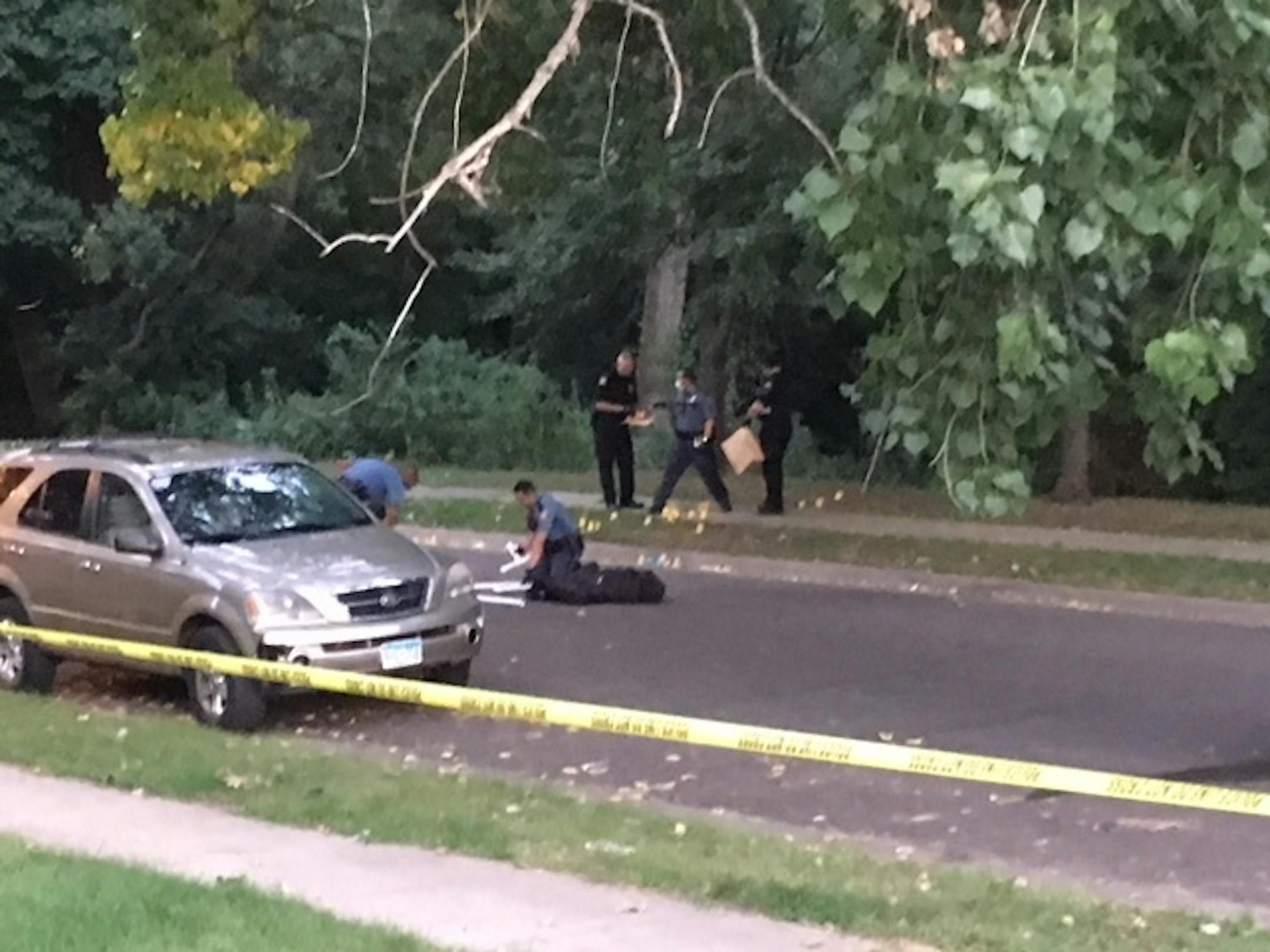 St. Paul police were investigating a homicide in the city's Eastview neighborhood.