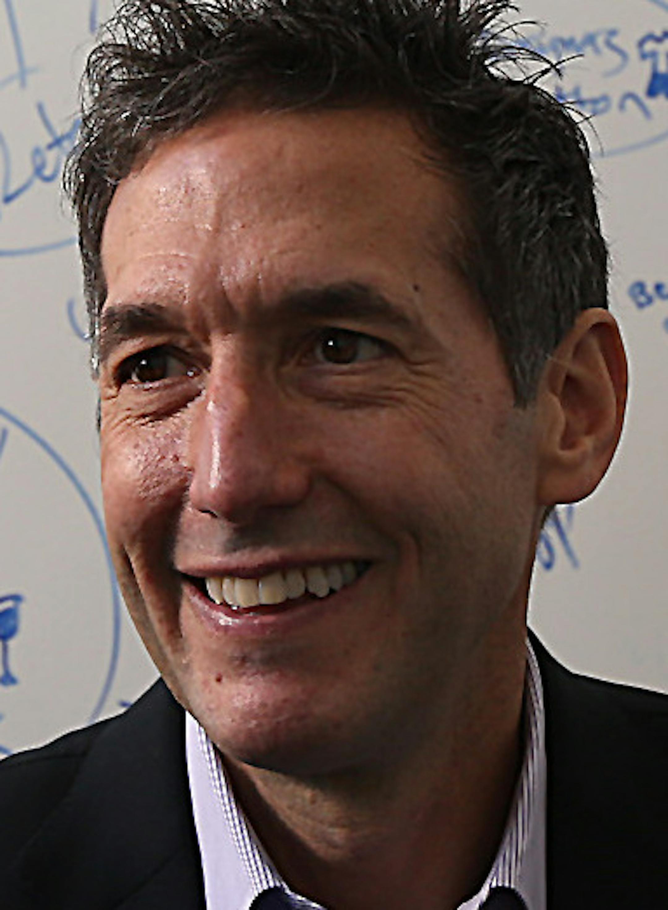 John Colasanti, the CEO of the Minneapolis ad agency Solve is one of 10 Minnesota business leaders to watch in 2015. His fast-growing agency has clients ranging from the diet product Medifast to the True Value hardware store chain. Behind Colasanti is a brainstorming wall, where he and others in the agency can share ideas. ] JIM GEHRZ &#x201a;&#xc4;&#xa2; jgehrz@startribune.com / Minneapolis, MN / November 20, 2014 /10:30 AM