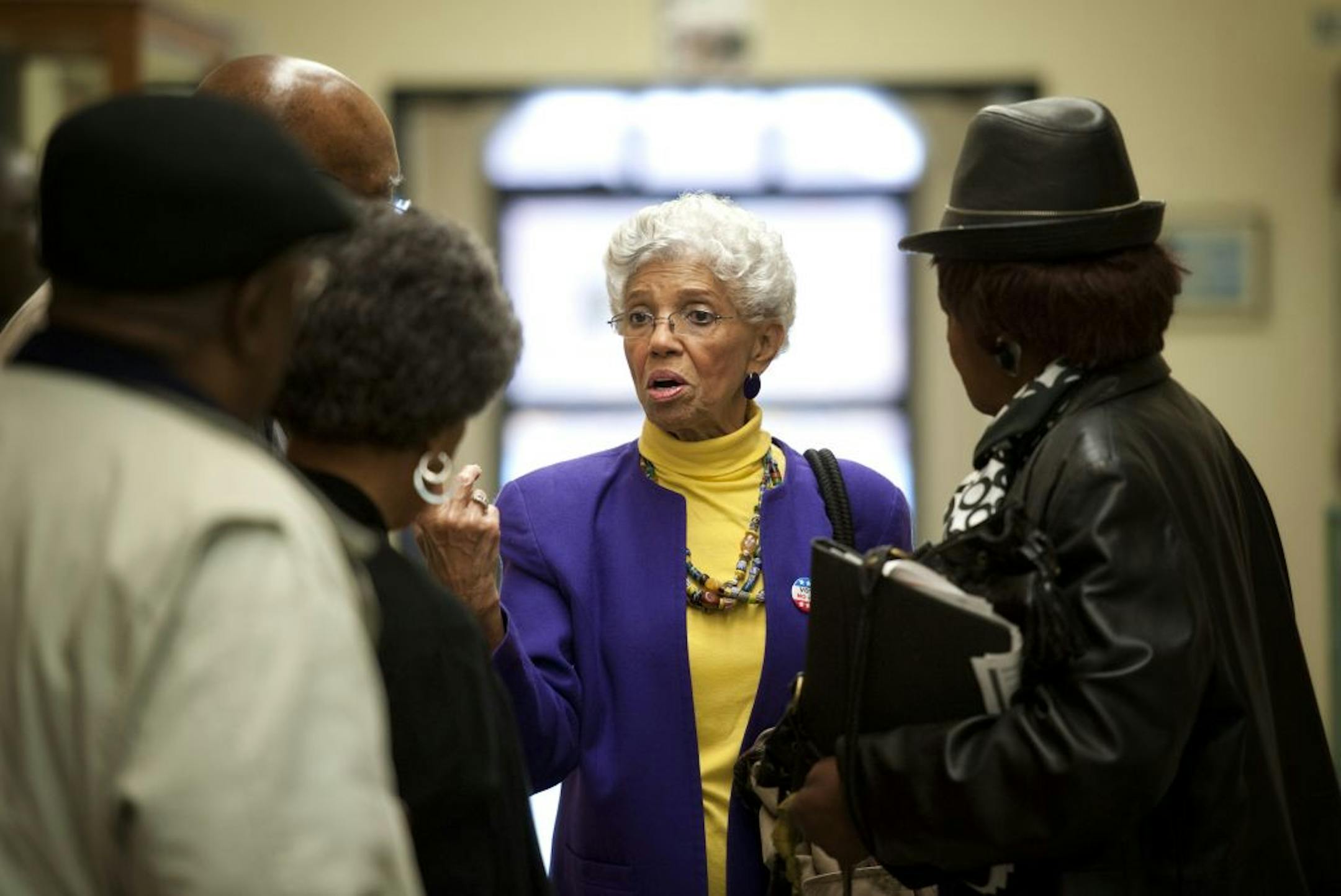 Josie Johnson sees her work against the proposed photo ID amendment as building on her fight for voting rights in the 1940s and '60s.