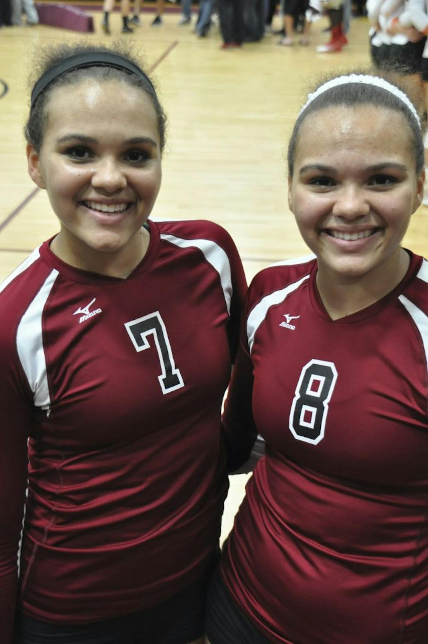 Kelci, left, and Kassi Green