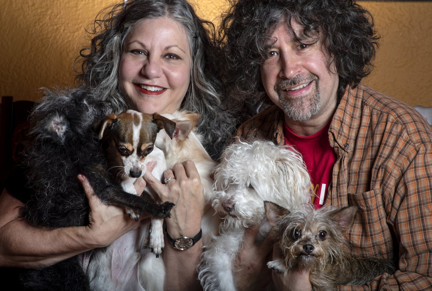 Sally and Chris Mars run a dog rescue called Mutt Mutt Engine. ] CARLOS GONZALEZ &#x2022; cgonzalez@startribune.com &#x2013; Minneapolis, MN &#x2013; October 14, 2019, Sally and Chris Mars run a dog rescue called Mutt Mutt Engine. Sally is an accomplished photographer and television commercial producer. Chris has earned renown as a painter; his first career was as drummer in The Replacements.