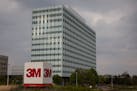 3M Co.'s corporate headquarters stand in St. Paul, Minnesota, U.S., on Tuesday, Aug. 20, 2013. Minnesota's real GDP grew 3.5 percent in 2012 and was r