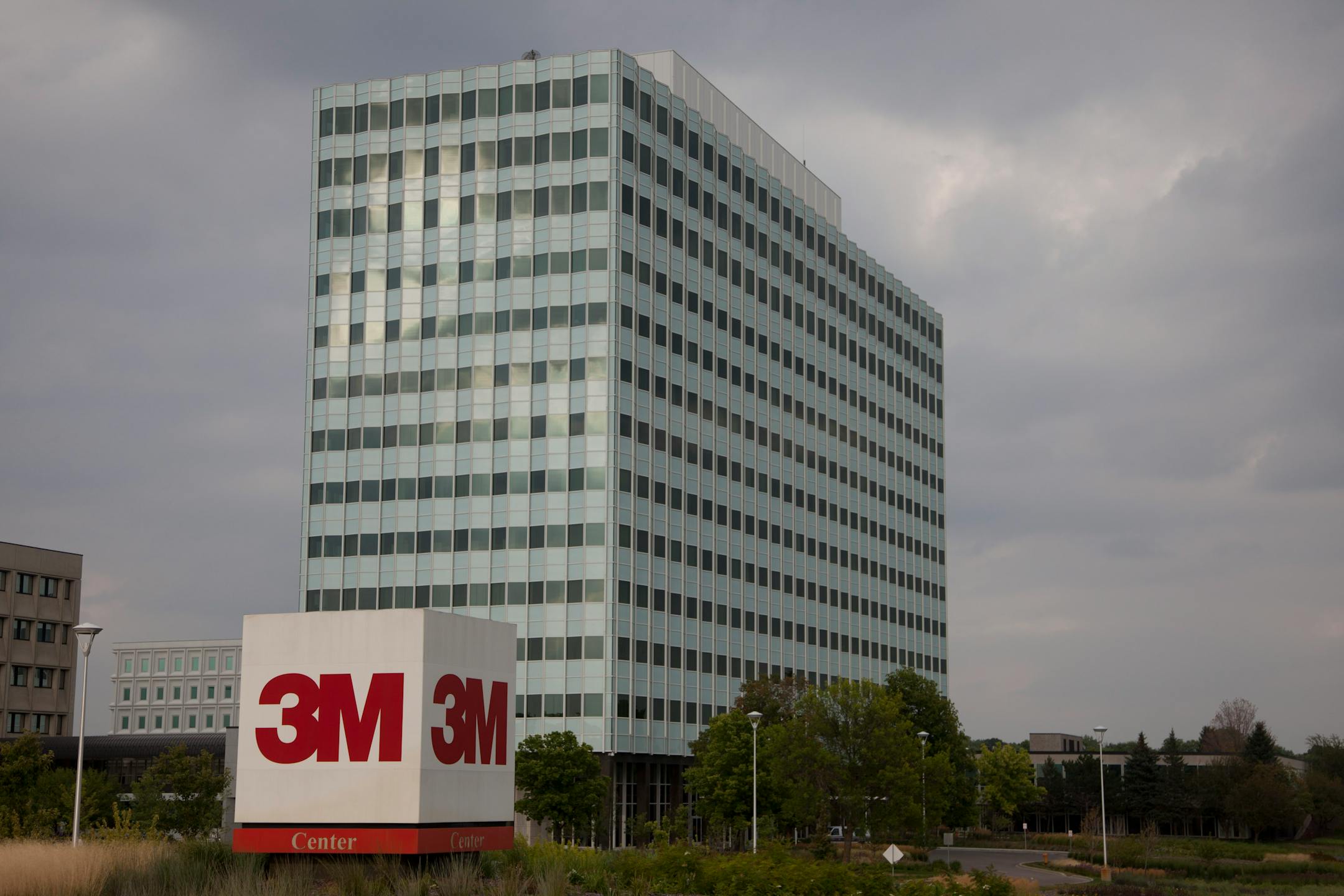 3M Co.'s corporate headquarters stand in St. Paul, Minnesota, U.S., on Tuesday, Aug. 20, 2013. Minnesota's real GDP grew 3.5 percent in 2012 and was ranked fifth in growth after North Dakota, Texas, Oregon and Washington. Photographer: Ariana Lindquist/Bloomberg