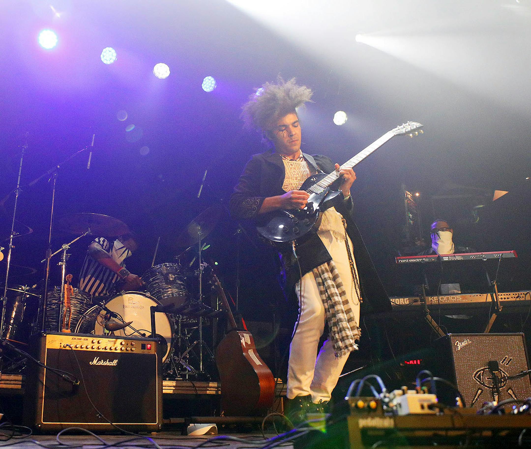 Thomas Abban performed Friday night.