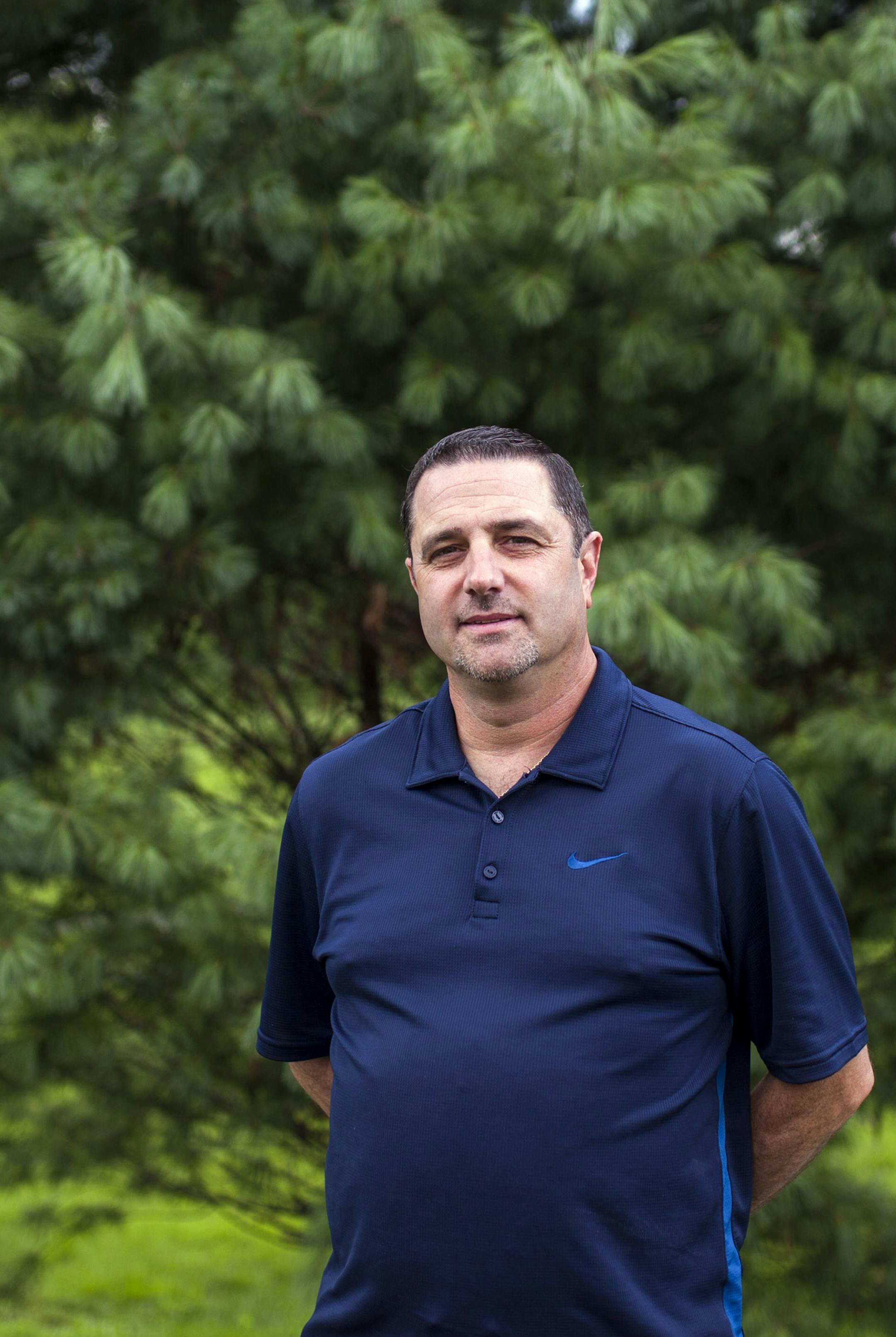 Todd DeRuchie, whose current cholesterol-lowering regimen costs $8,000 a month requiring a time consuming and onerous treatment, at his home in Sewell, N.J., July 27, 2015.About a million Americans have an inherited condition that defies cholesterol-lowering statins. Even at $14,600 a year, a new drug provides hope. (Jessica Kourkounis/The New York Times)