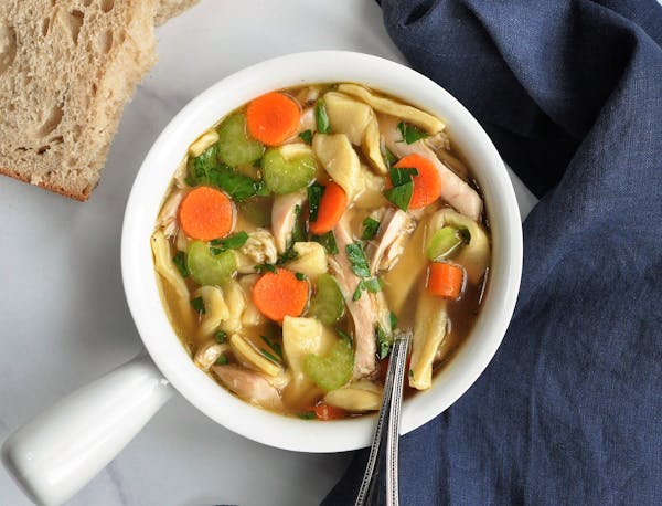The Ultimate Chicken Noodle Soup will be a blueprint you'll return to time and time again. Recipe and photo by Meredith Deeds, Special to the Star Tri