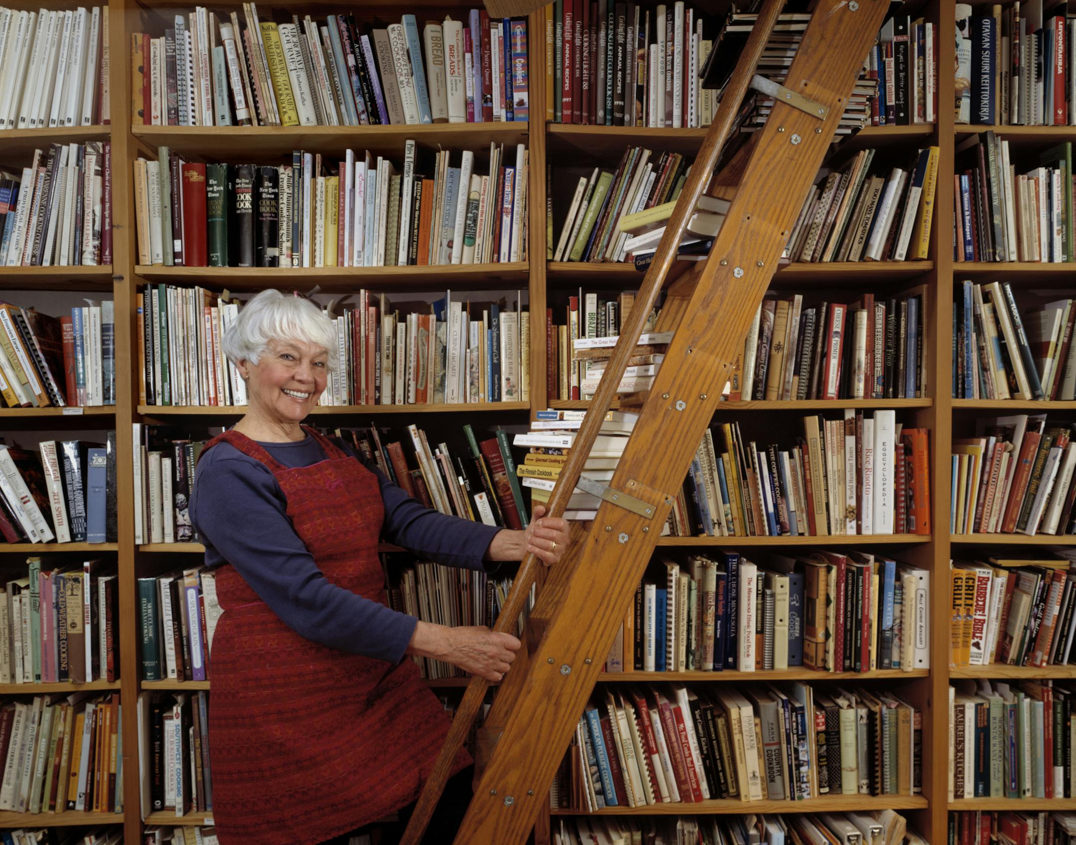 The James Beard foundation will be naming Beatrice Ojakangas of Duluth as this year's Hall of Fame recipient for her body of work as a cookbook author. She has about 25 cookbooks with one she is wanting to do. Beatrice in her Library, which is all cookbooks.