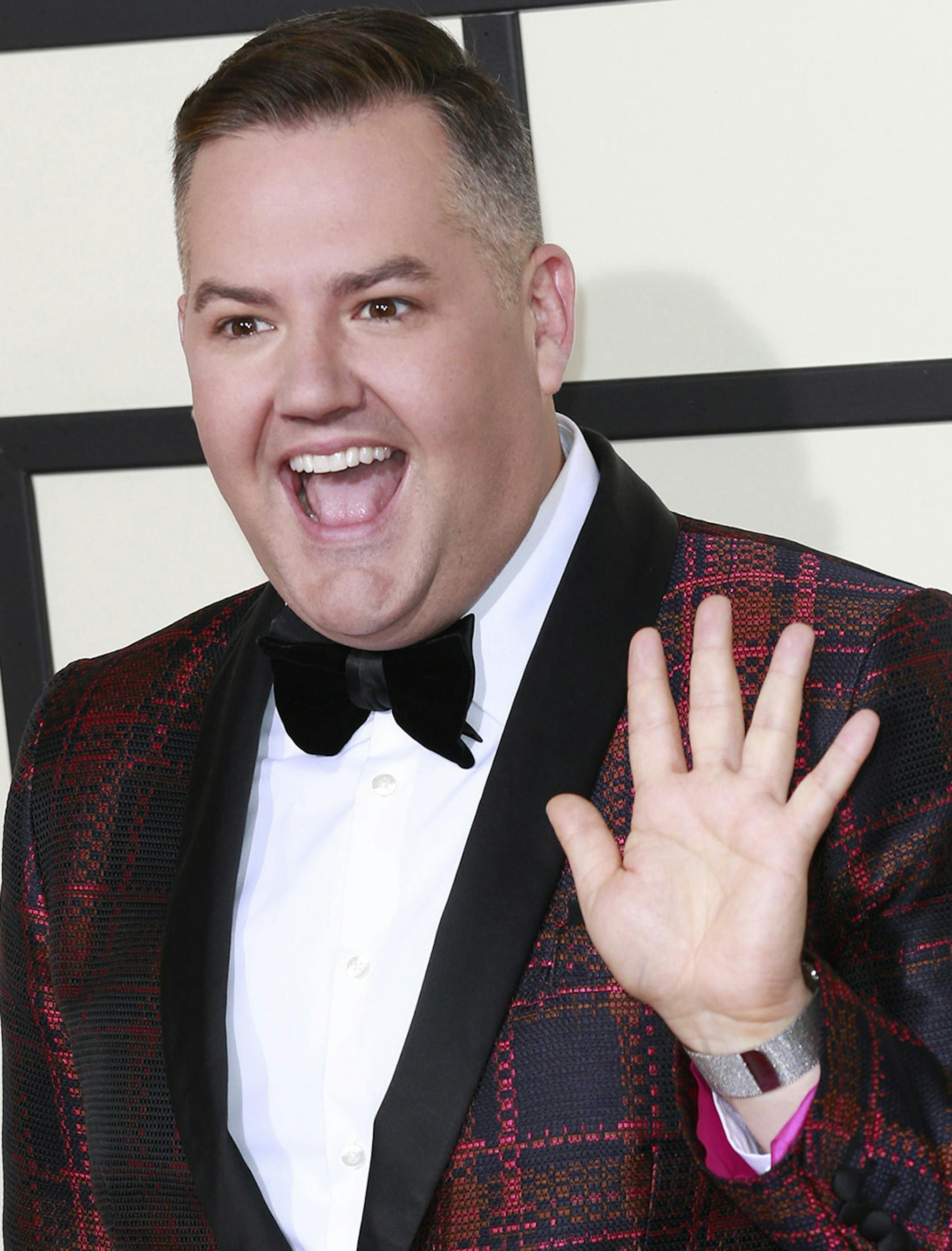 Ross Matthews arrives at the 58th Annual Grammy Awards on Monday, Feb. 15, 2016, at the Staples Center in Los Angeles. (Kirk McKoy/Los Angeles Times/TNS) ORG XMIT: 1180767