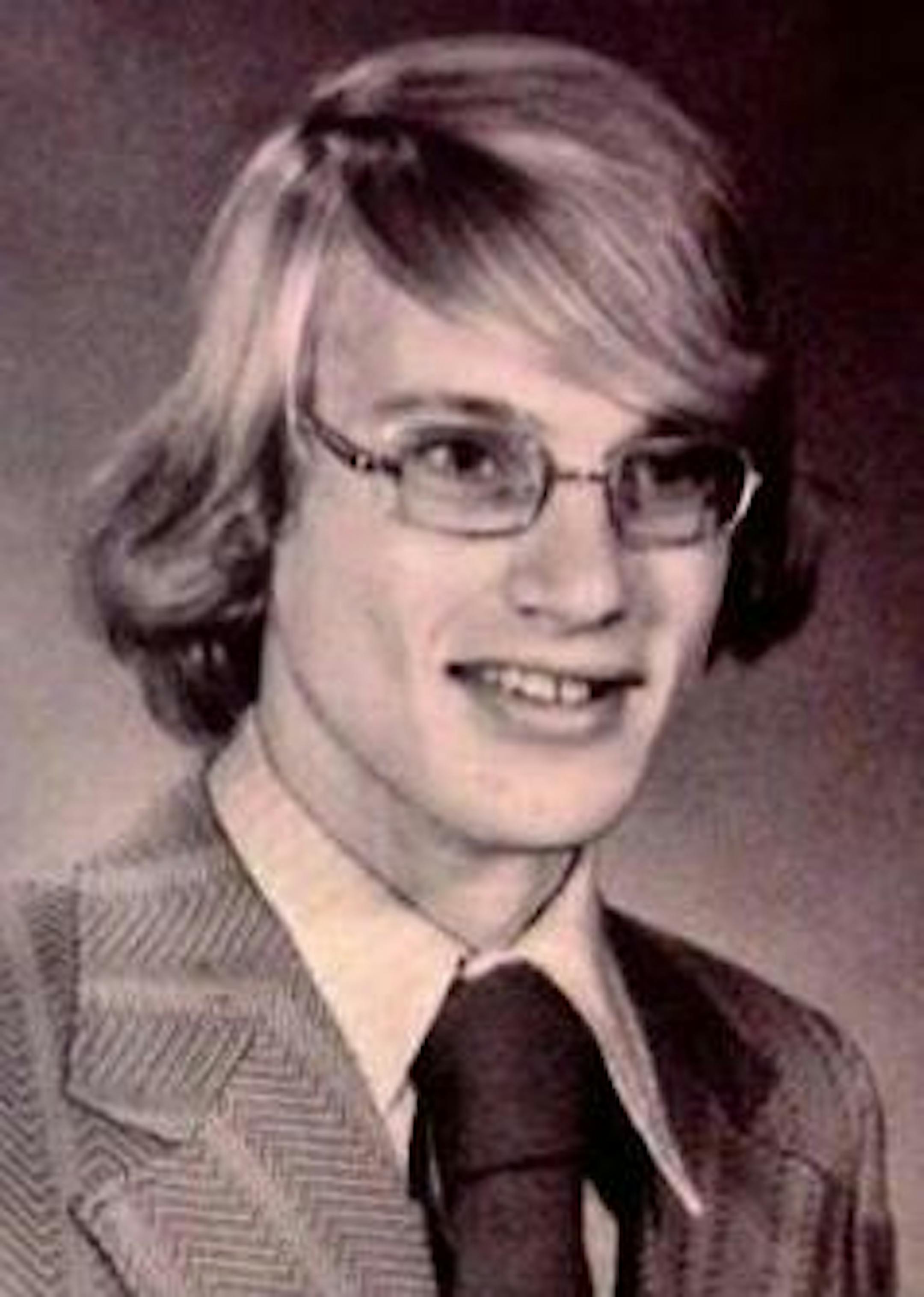 Former Mayor R.T. Rybak, in a 1974 yearbook photo from Breck School, said his heart likely took more of a beating at his junior prom.