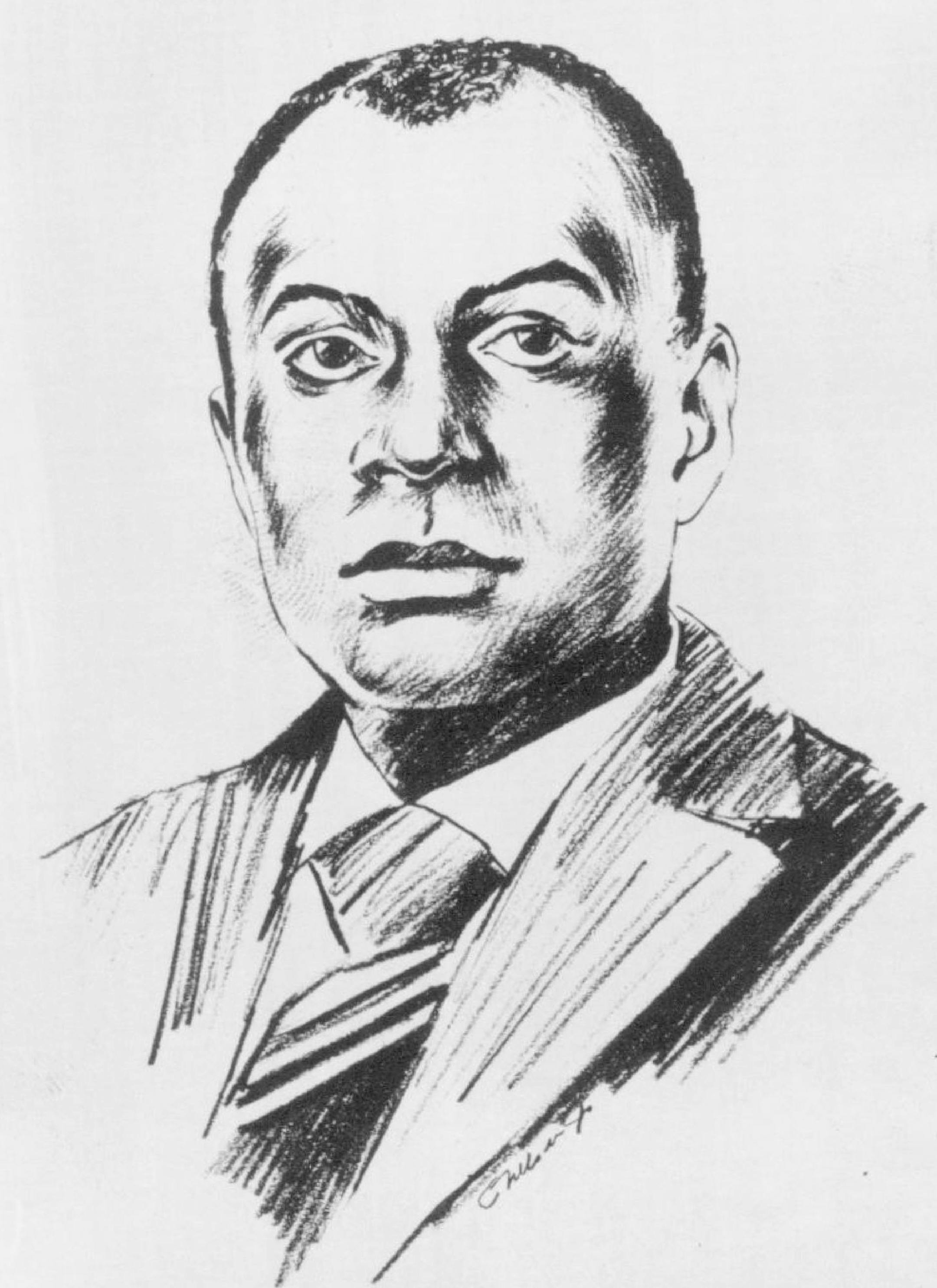 February 4, 1970 History - This portrait of C.W. Scrutchin Bemidji lawyer who died in 1930, is one of six sketches of Minnesota pioneer Negro leaders on display this week and next week in the lobby of the Northern States Power Co. building. 414 Nicollet Mall. The display is in recognition of National Negro History Week, Feb. 8 to 14. NSP commissioned Minneapolis Negro artists Charles Bates and Cecil Nelson Jr. to draw the portraits. Minneapolis Star Tribune ORG XMIT: MIN2015112417474038