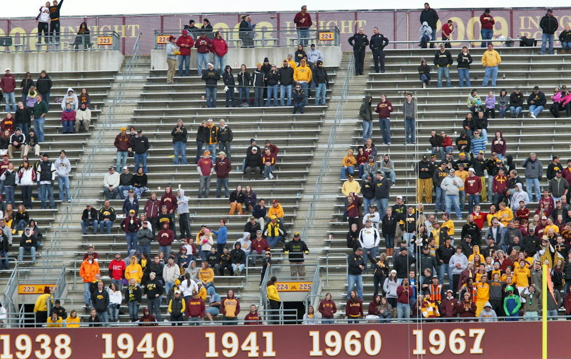 Minnesota vs. Iowa in 2011