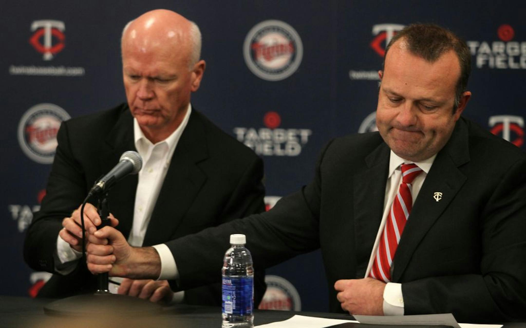 Terry Ryan and Dave St. Peter