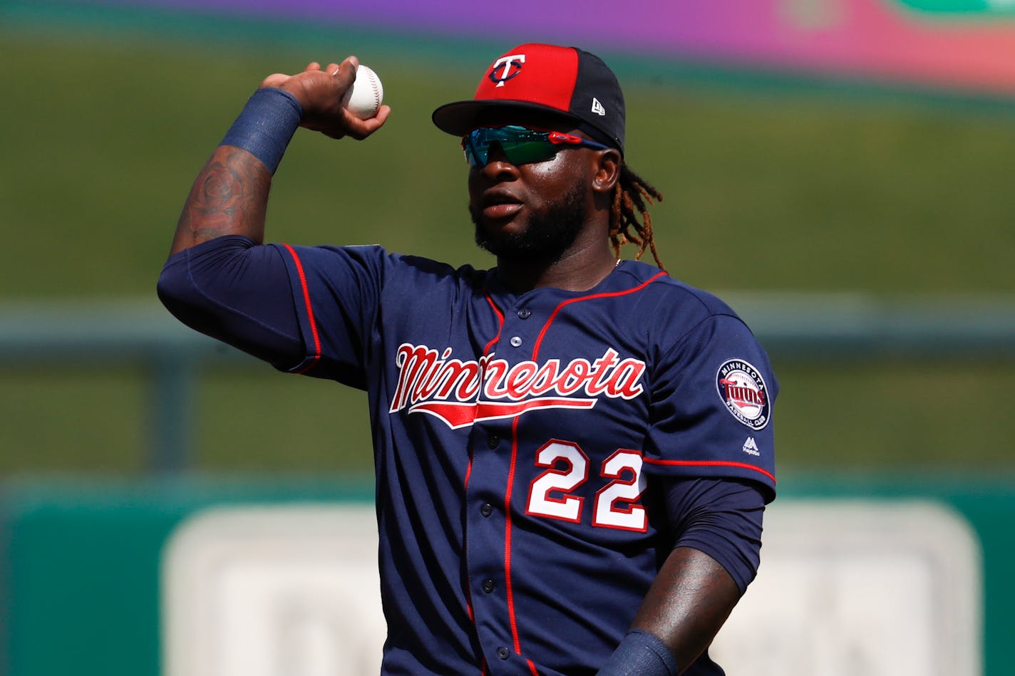 Twins third baseman Miguel Sano