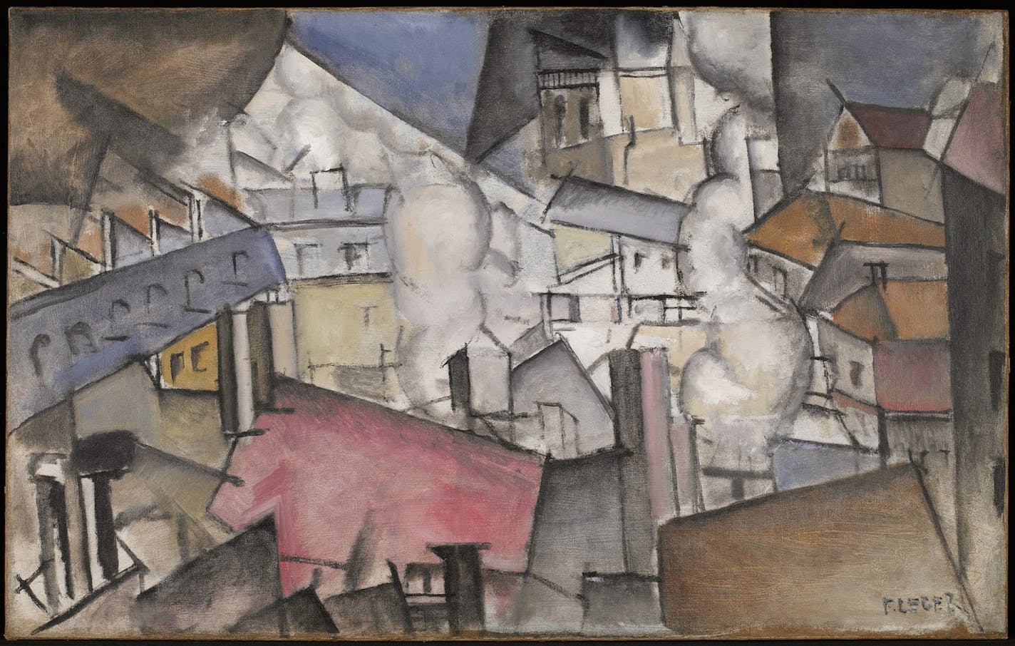 Fernand Leger's "Smoke Over Rooftops" has been returned to the heirs of Jewish collector Alphonse Kann.