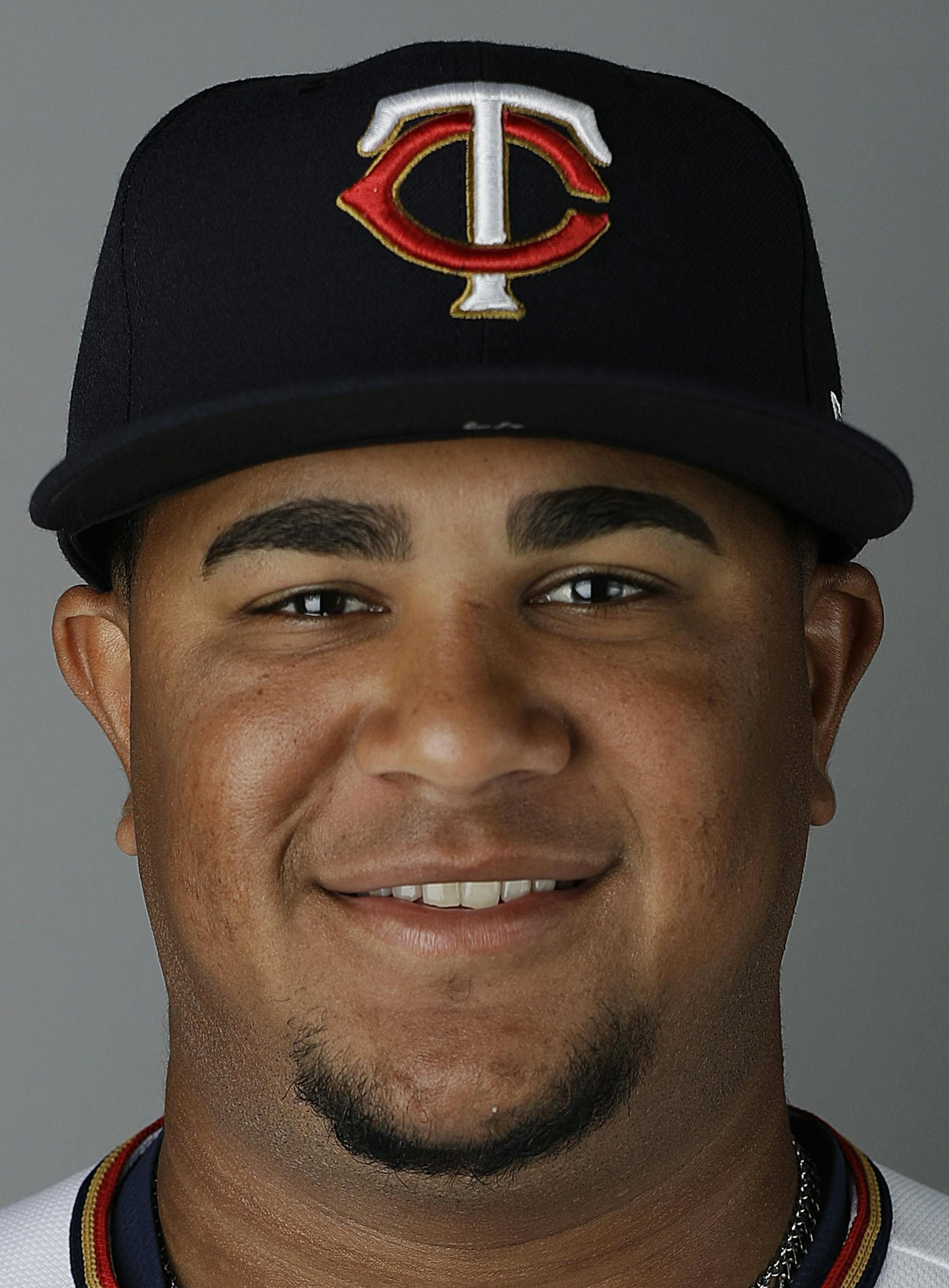 This is a 2017 photo of Adalberto Mejia of the Minnesota Twins baseball team. This image reflects the 2017 active roster as of Thursday, Feb. 23, 2017 when this image was taken. (AP Photo/David Goldman) ORG XMIT: FLDG101
