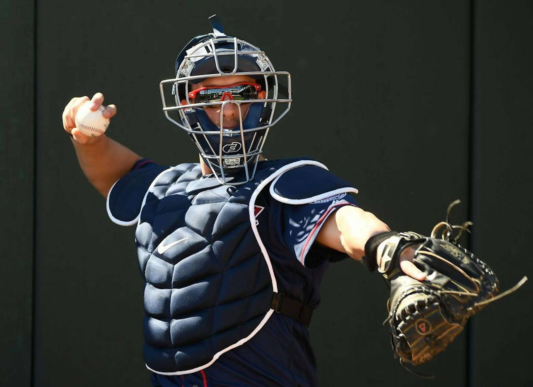 Minnesota Twins catcher prospect Mitch Garver.