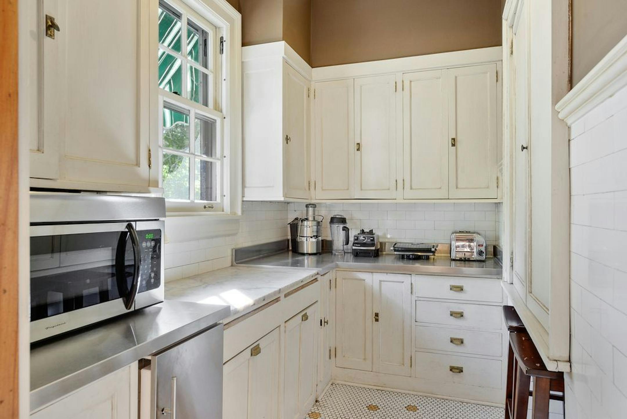 There's an original butler's pantry off the kitchen.