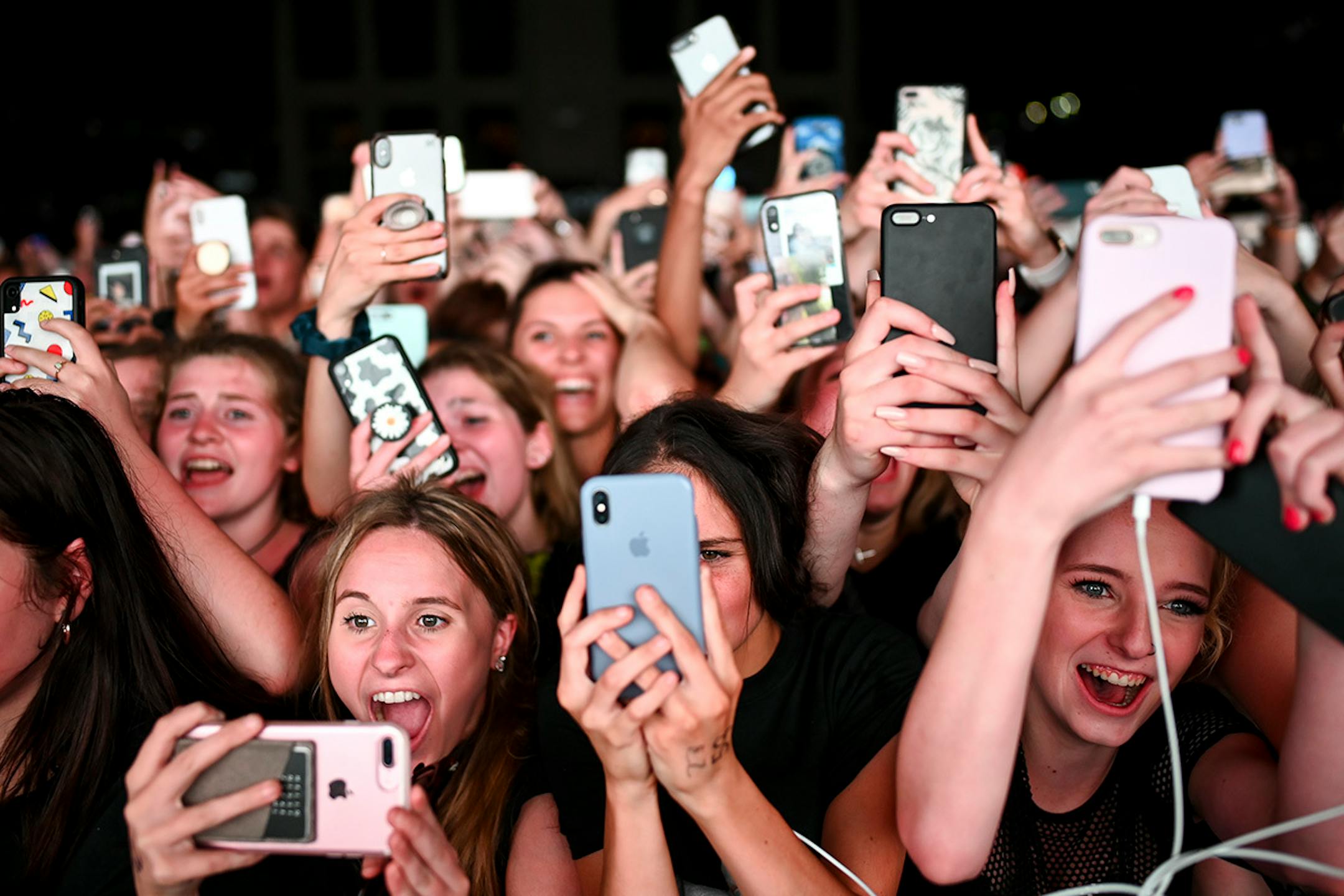 Fans recorded Billie Eilish performing at the Armory on Saturday, June 8, 2019, in Minneapolis.