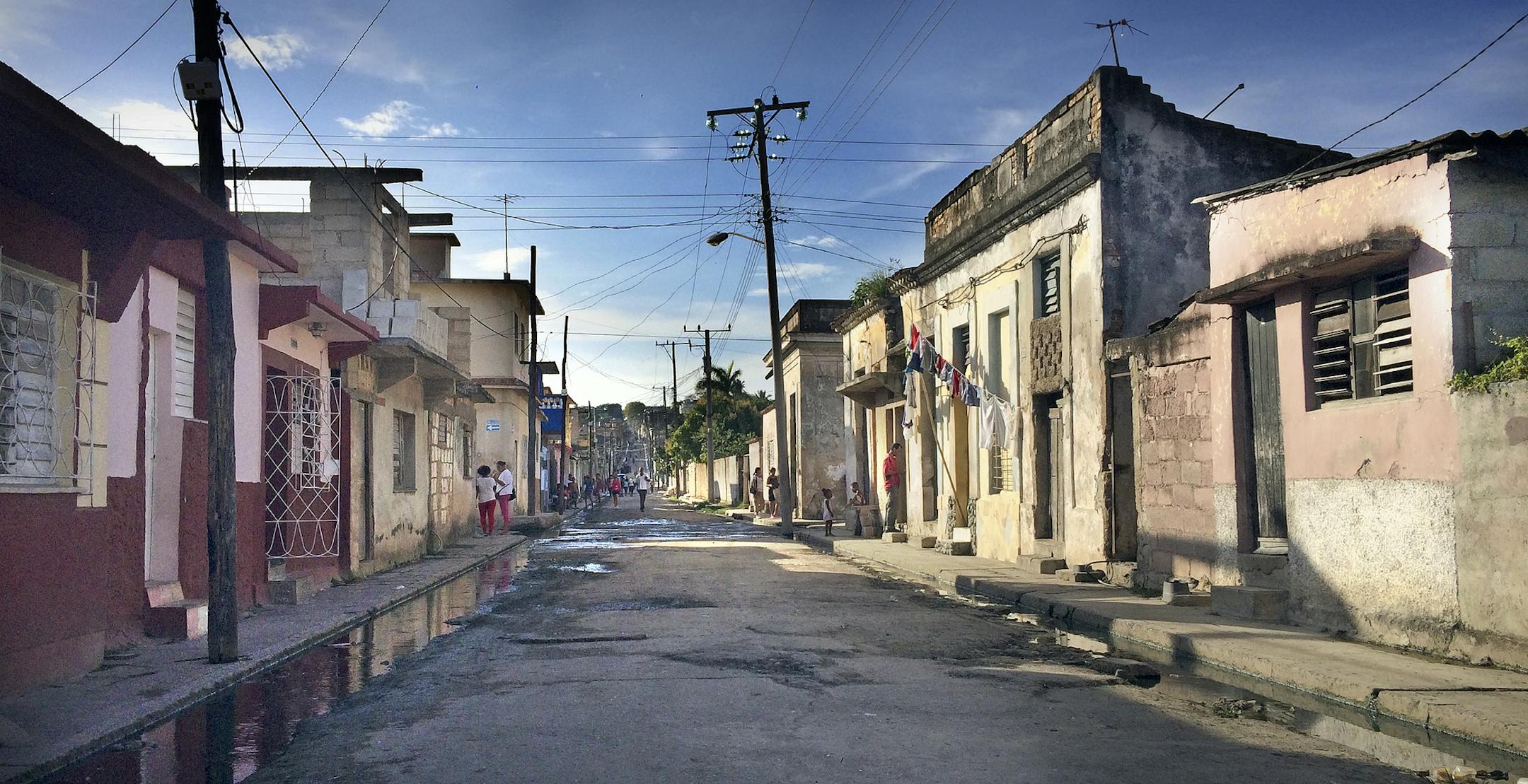 A forgotten street on the journey up to Monserrate, Matanza&#x2019;s highest point. [ Photos by Amelia Rayno
The Minneapolis Star Tribune