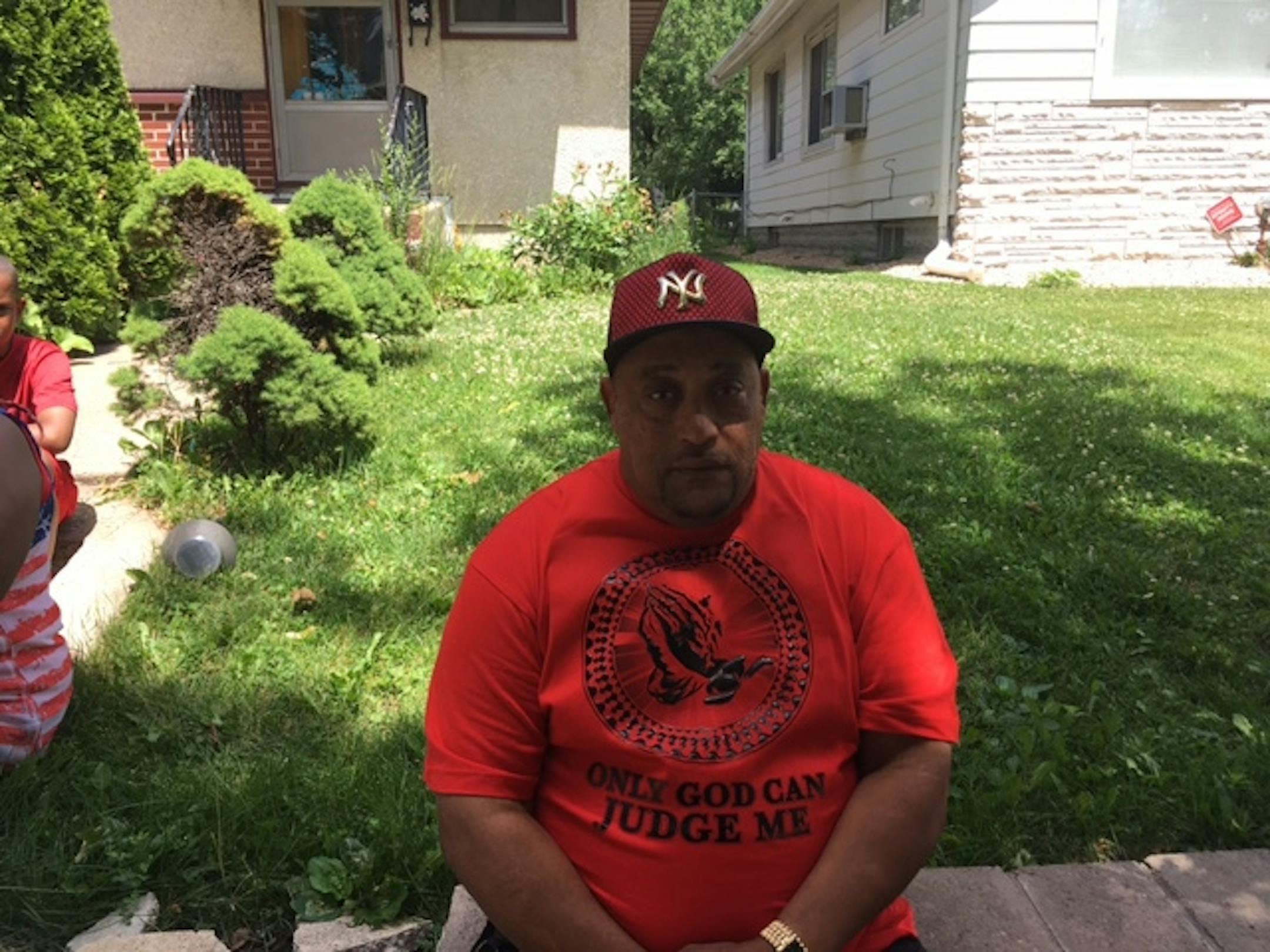 Dennis Hudson witnessed the shooting's aftermath and tried to help the injured girl. "Whoever did this is a lowlife coward," he said.