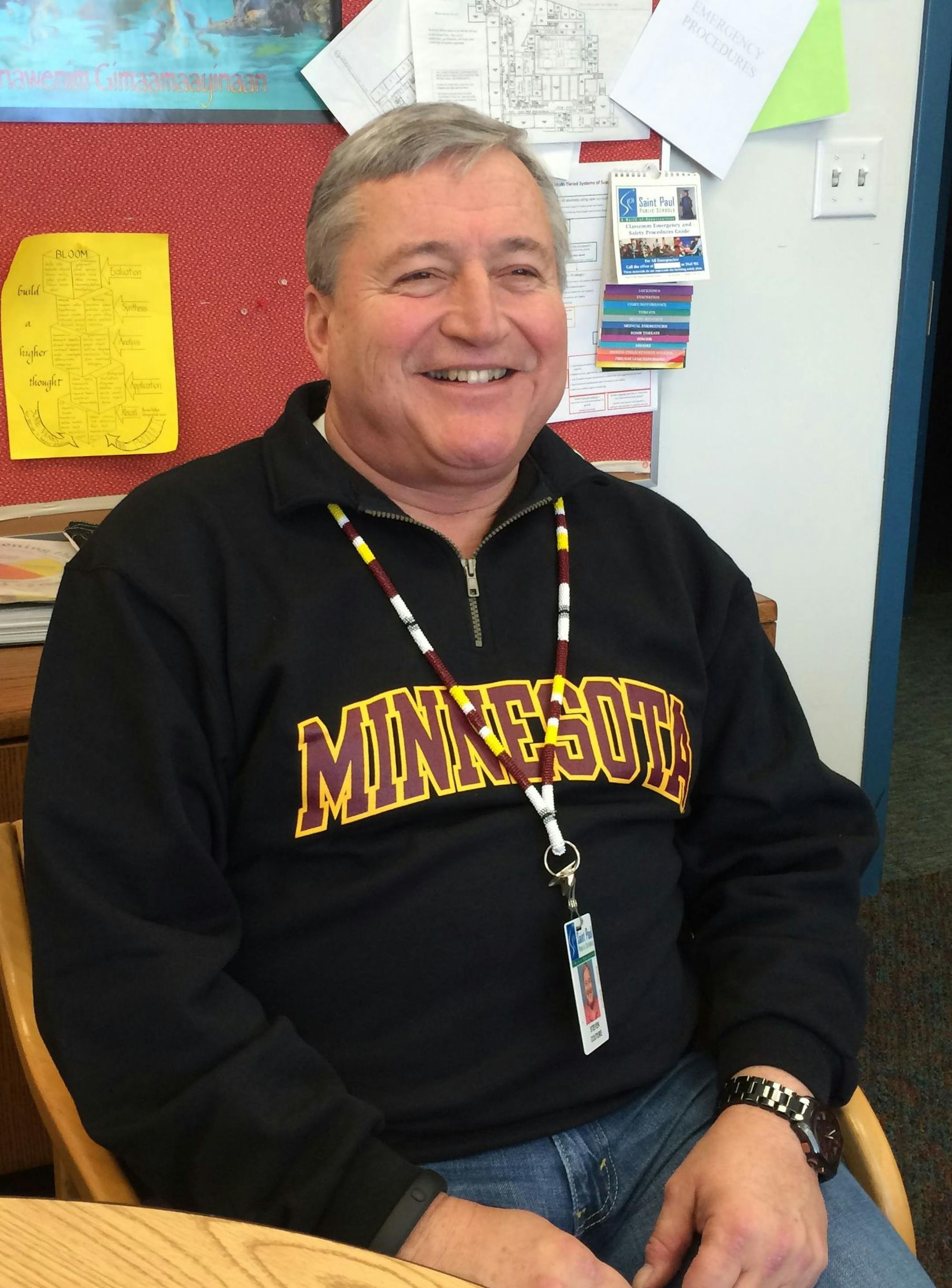 Steve Couture, Principal of the American Indian Magnet School in St. Paul