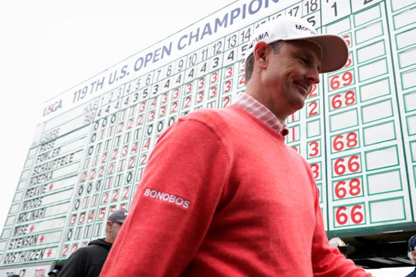 2013 U.S. Open champion Justin Rose led four other competitors — including two-time major winner Louis Oosthuizen and Rickie Fowler, who has never w
