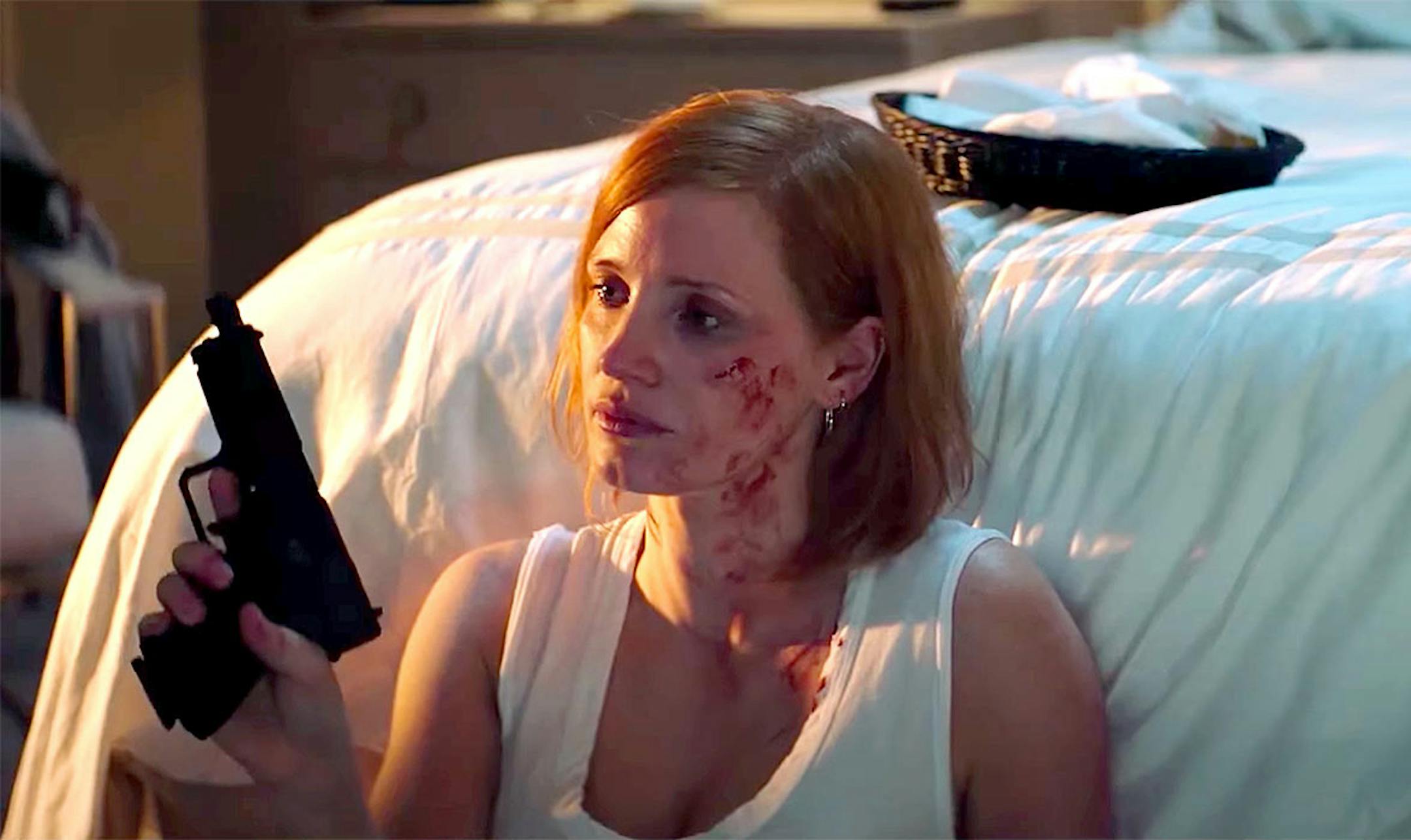 Jessica Chastain in "Ava." Vertical Entertainment