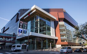 Target Center in Minneapolis.