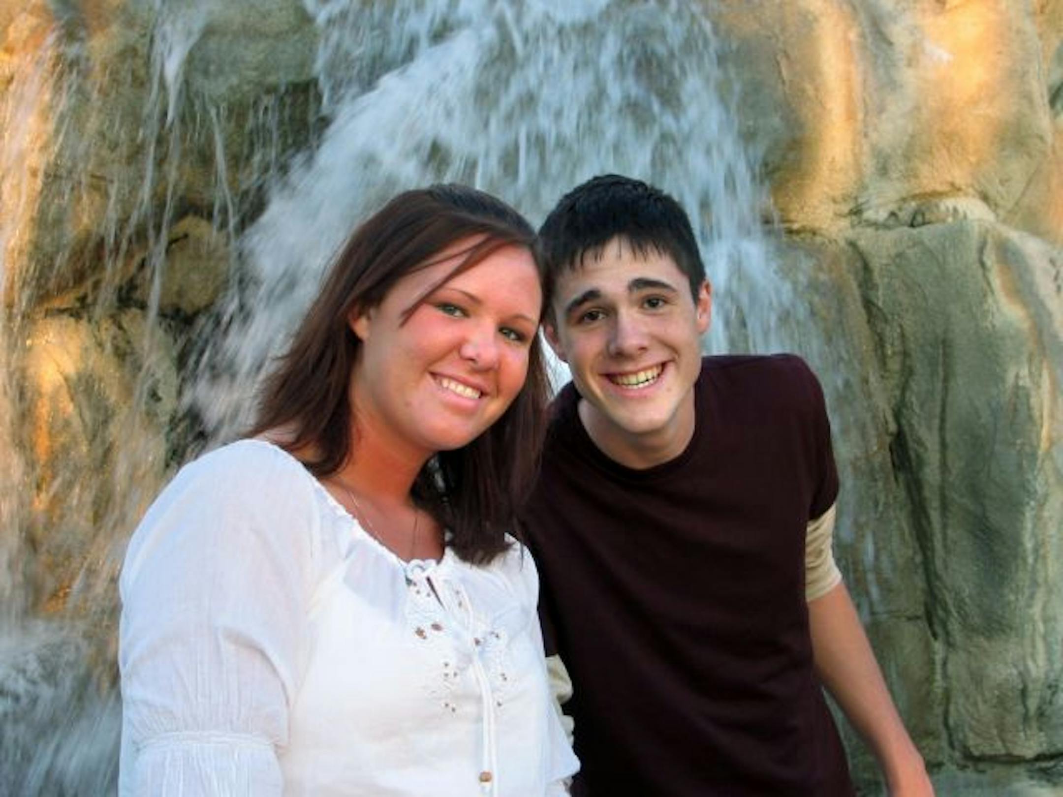 David Foley, 21, refused to let his declining health keep him from sister Denae's nursing school graduation in Florida.