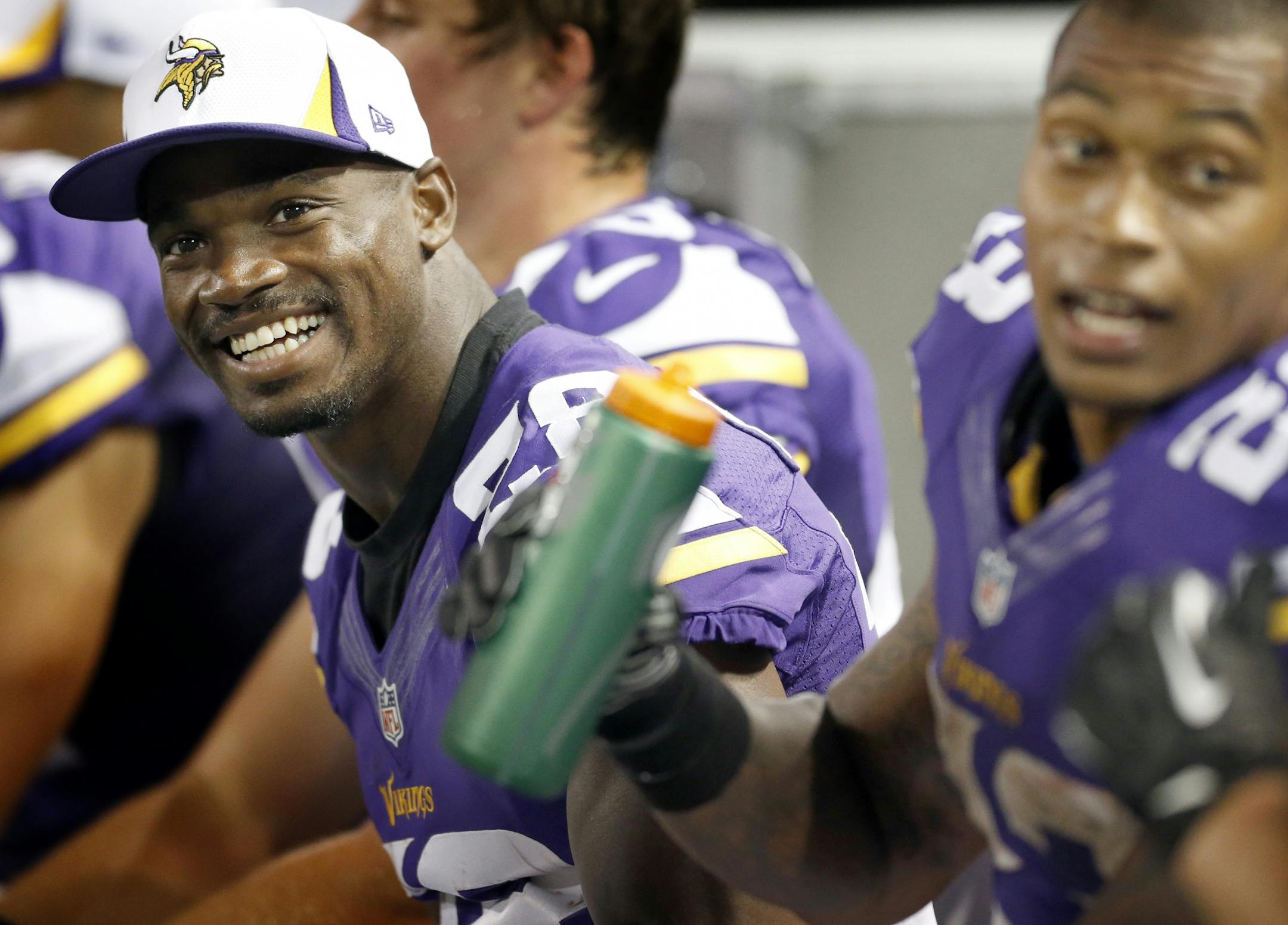 Vikings running Adrian Peterson