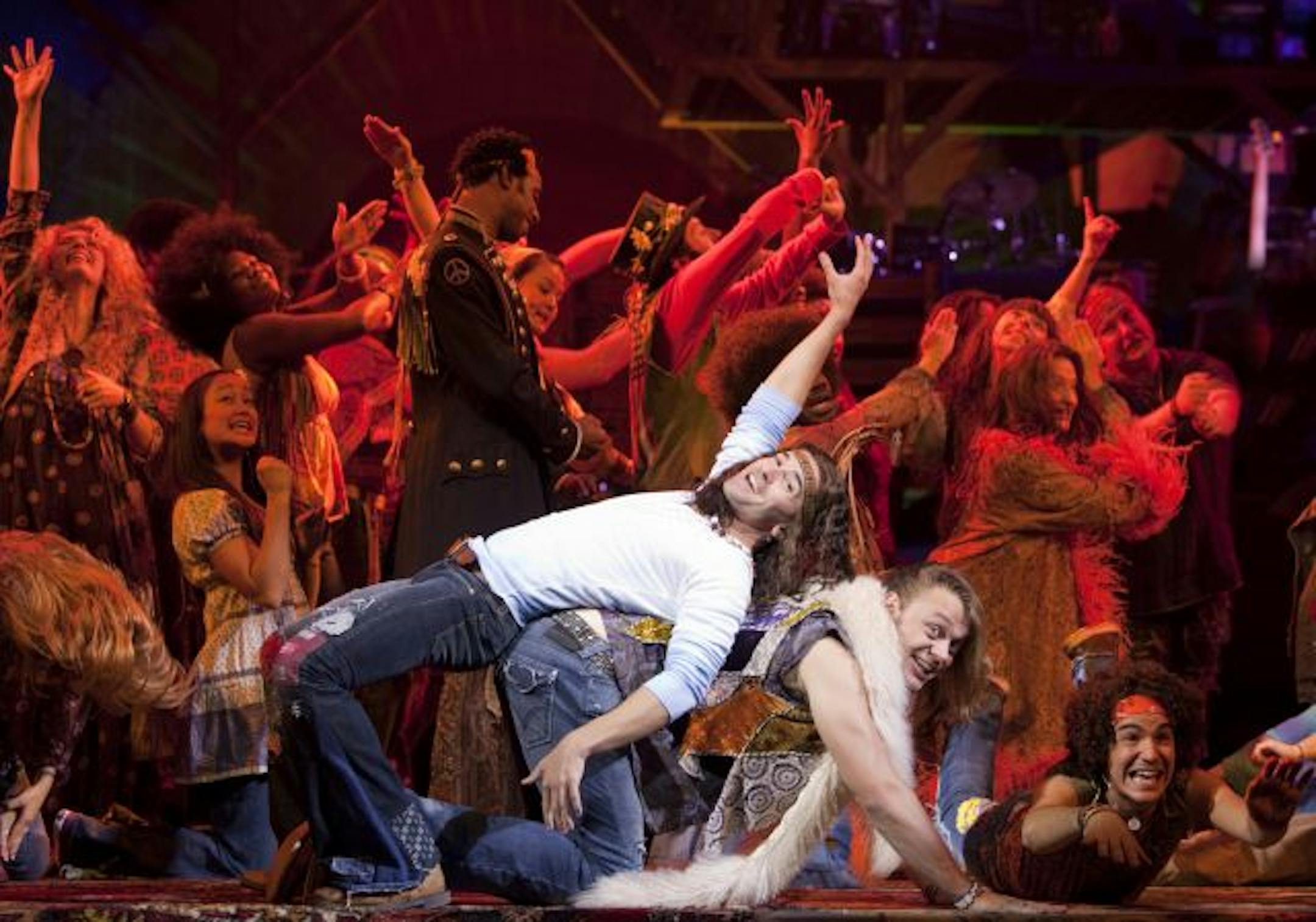 The national tour of "Hair" premieres at the Orpheum