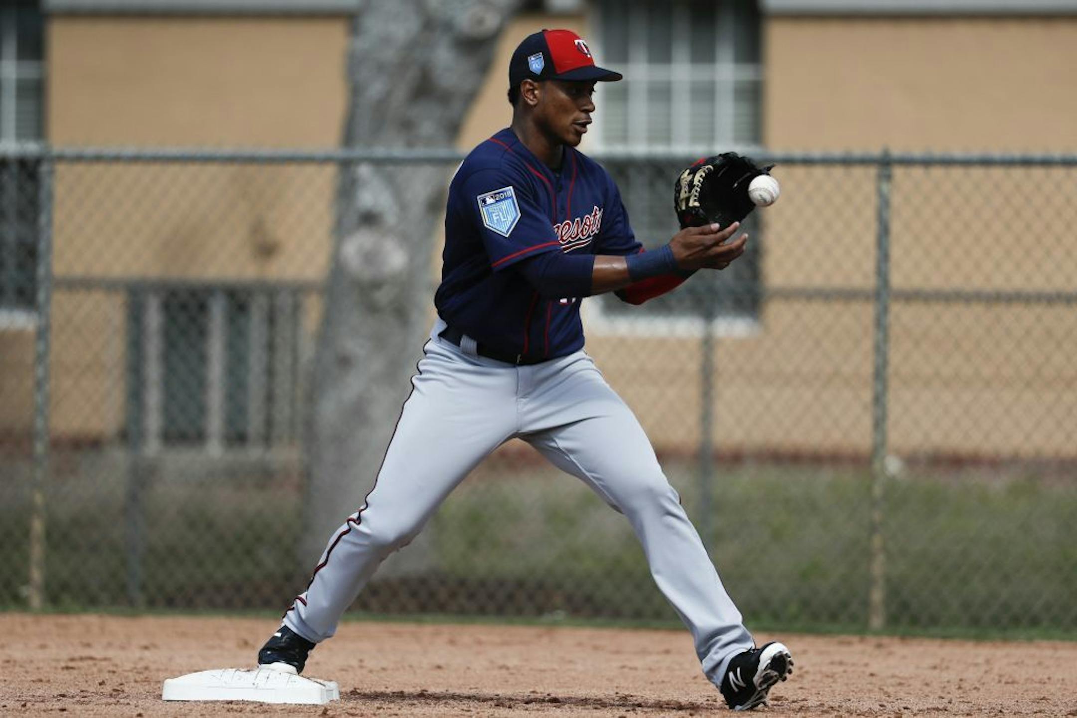 Twins shortstop Jorge Polanco