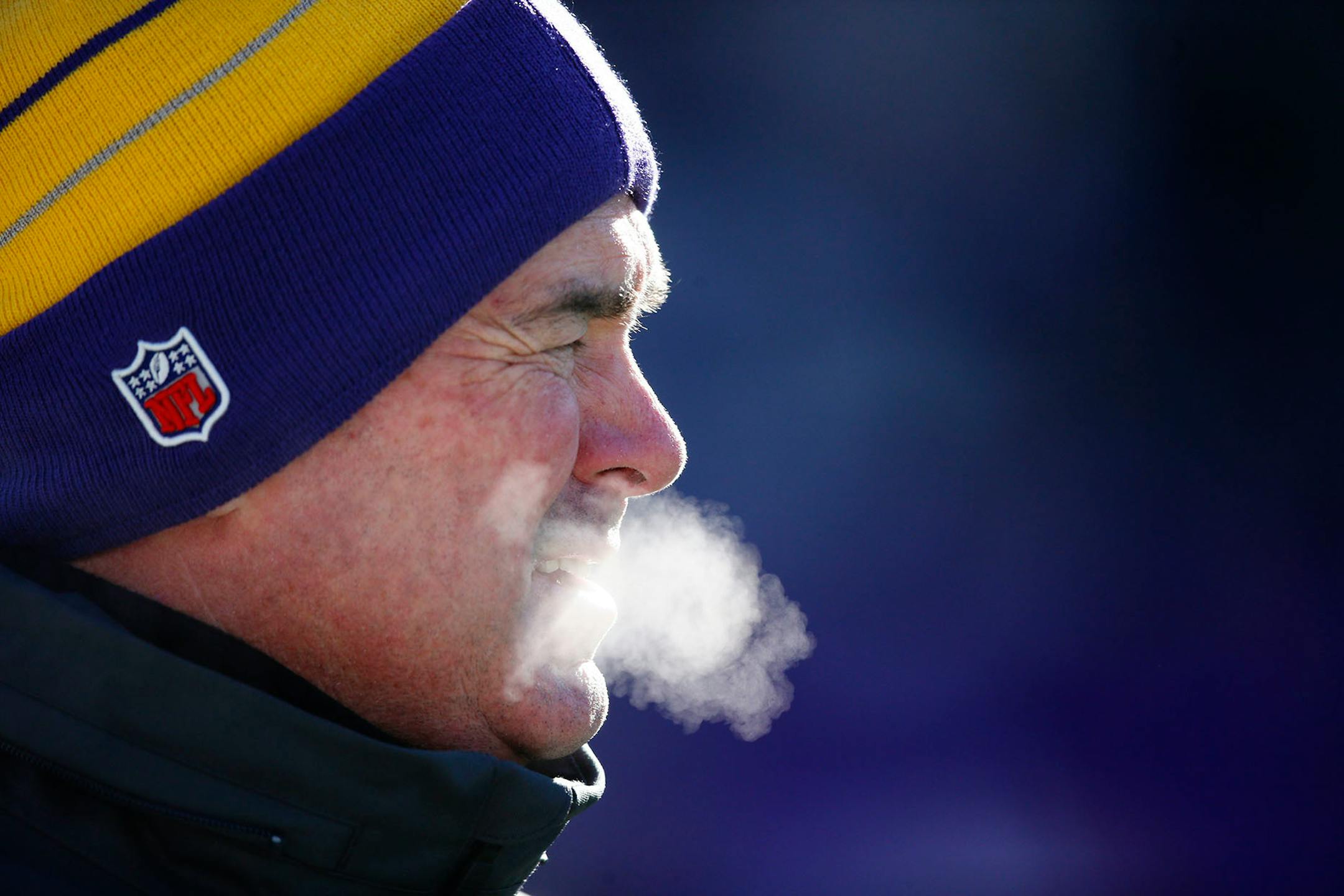 Vikings coach Mike Zimmer shares a quality possessed by former Vikings coach Bud Grant and former Twins manager Tom Kelly: logic.